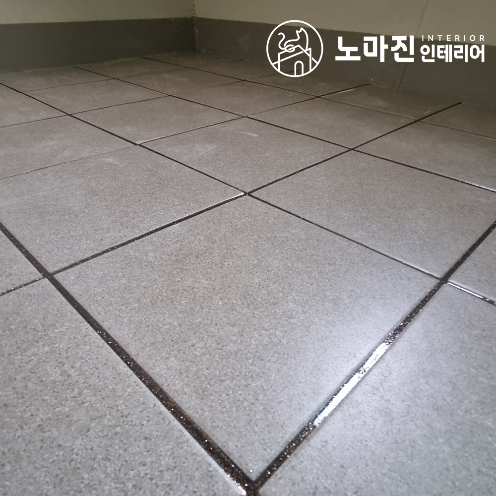 (시공상품) 폴리우레아 화장실 욕실 타일 줄눈 바이오실리콘 메지 매지 시공 - 상세 이미지 4