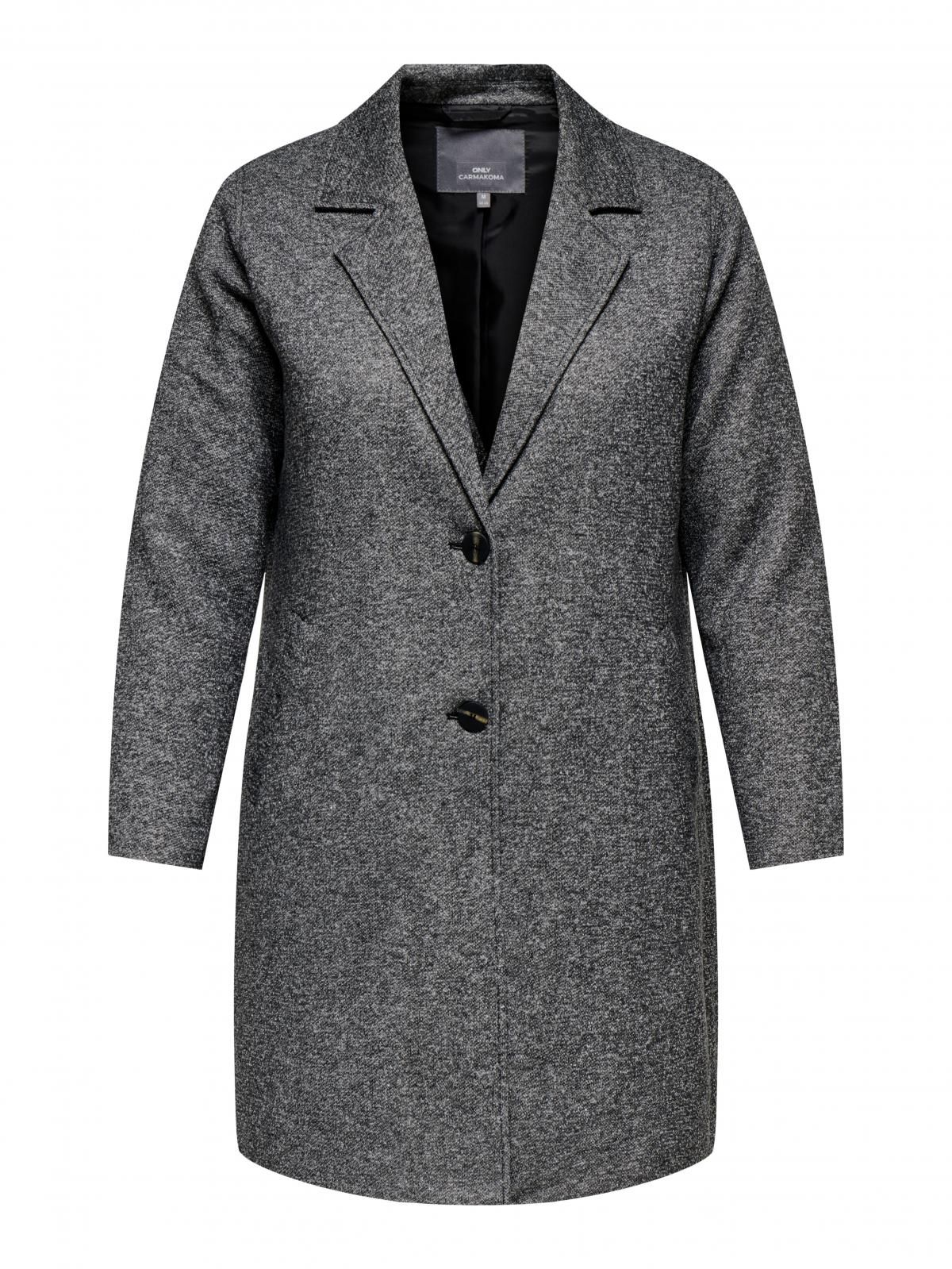 온리 빅사이즈 테크니컬 롱 코트 15350055_2222_1191158 GREY / DARK GREY - 상세 이미지 3