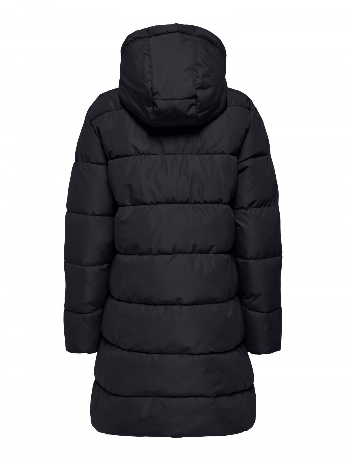 온리 프리미엄 롱패딩 후드 15323232_2161 BLACK / BLACK - 상세 이미지 4