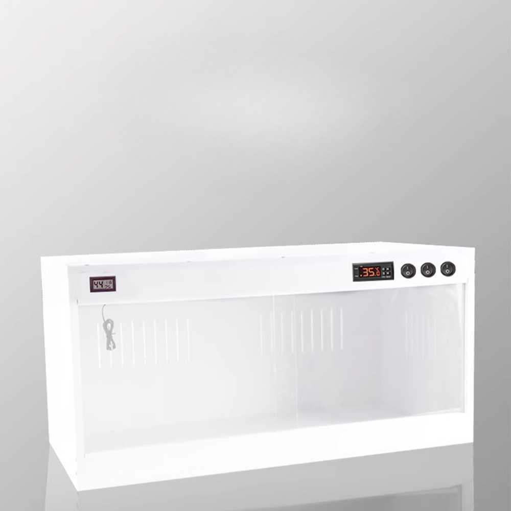 파충류 사육장 아크릴 테라리움 도마뱀 거북이 집 스탠다드 120x50cm 화이트 - 상세 이미지 3
