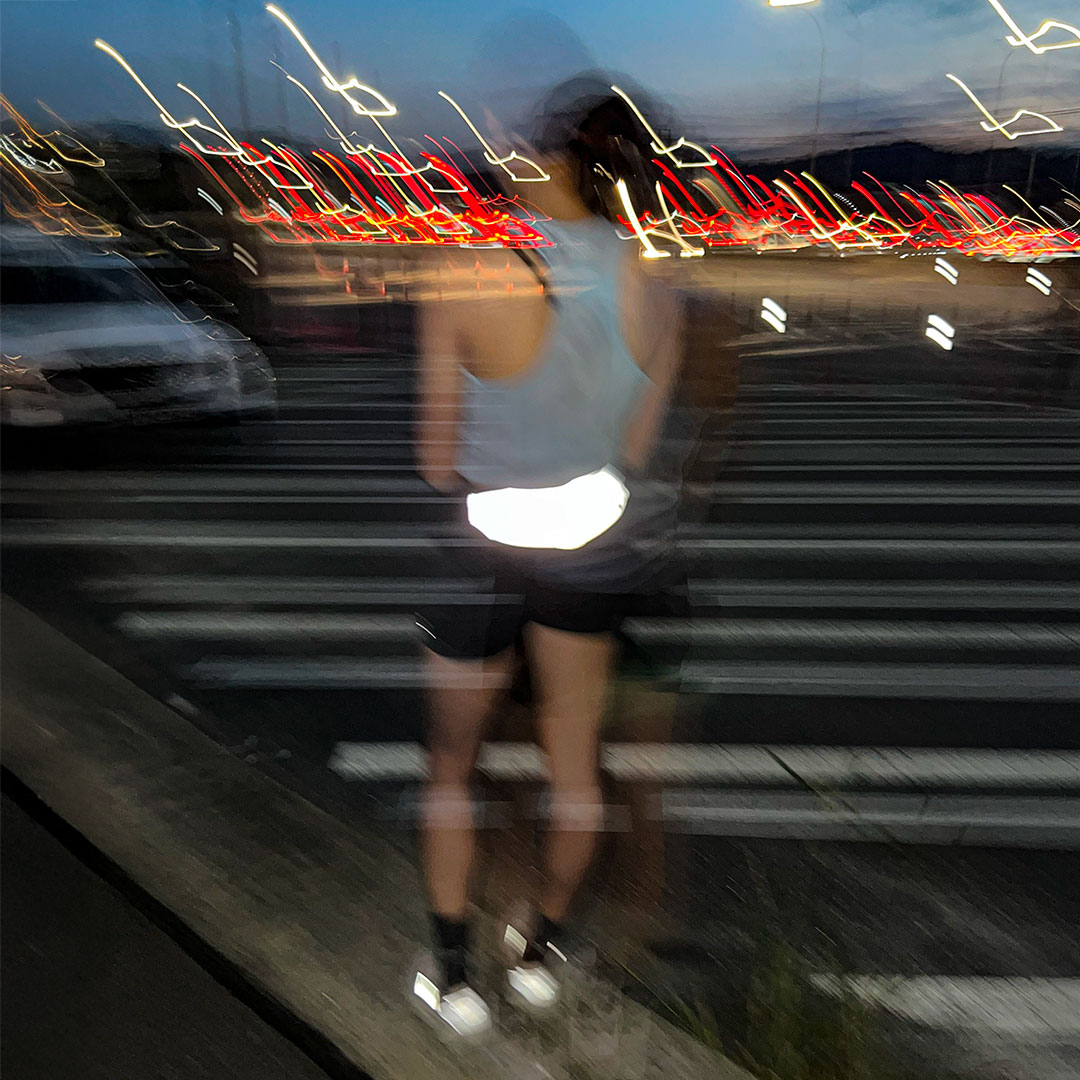 rnrn 러닝벨트 런닝가방 허리밴드 마라톤 힙색 플립벨트 빛반사 이미지 7