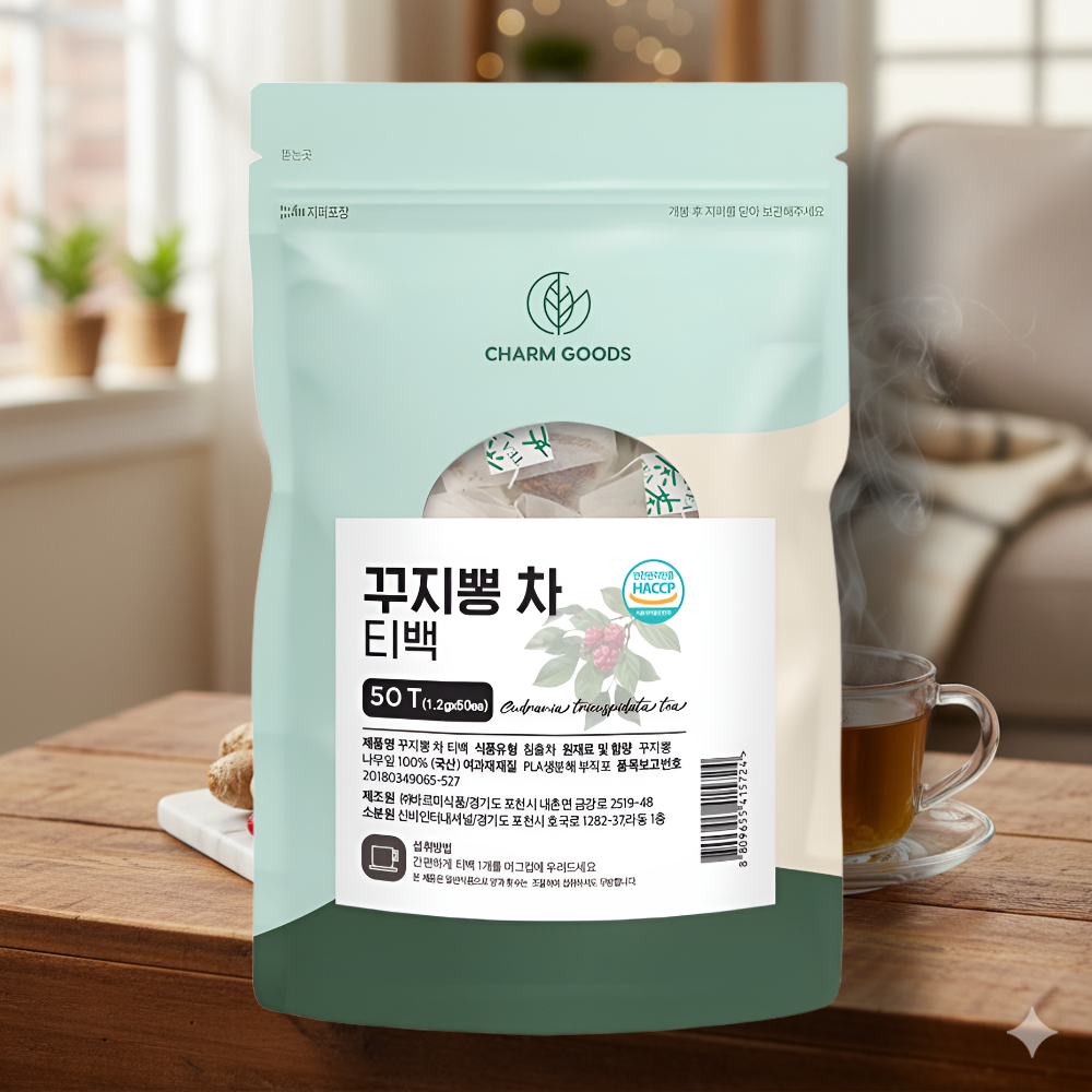 꾸지뽕티백 부종차 림프순환차 붓기티 50개입, 1개 - 상품 이미지