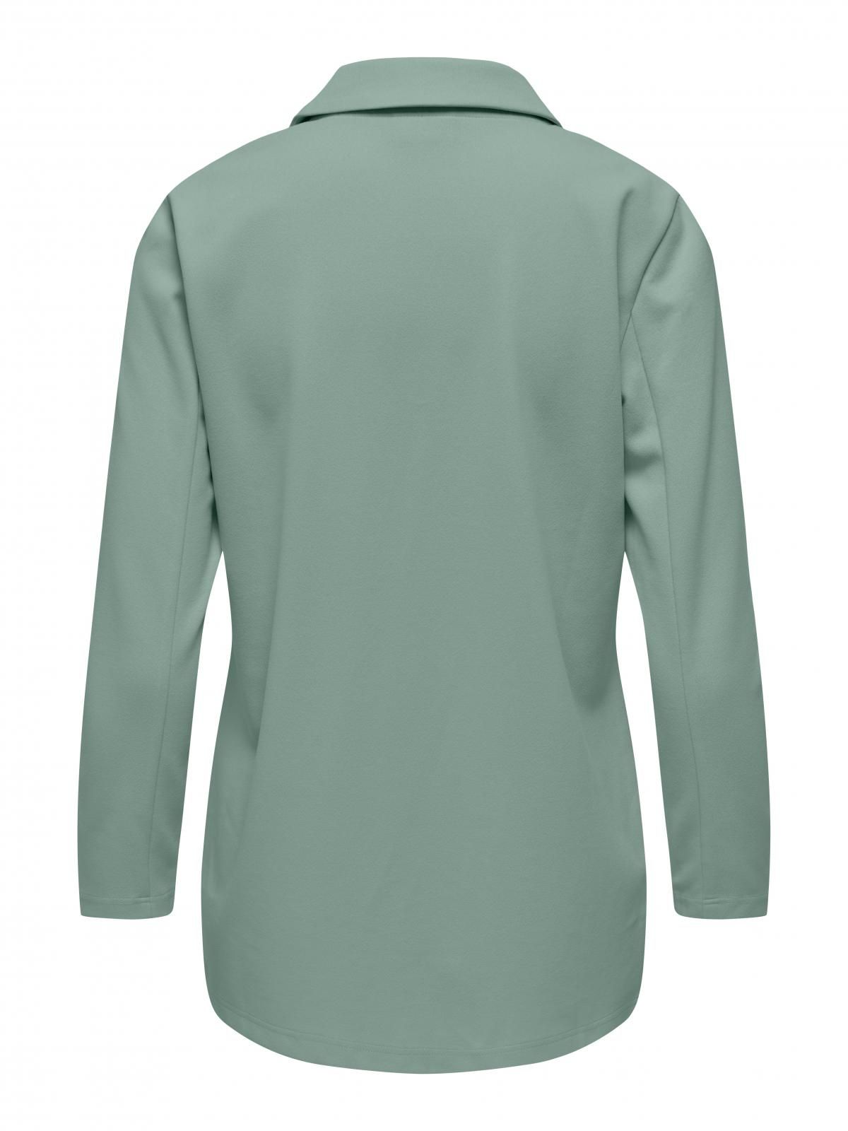 제이디와이 테크니컬 저지 오픈 블레이저 15180572_1467 GREY / CHINOIS GREEN - 상세 이미지 4