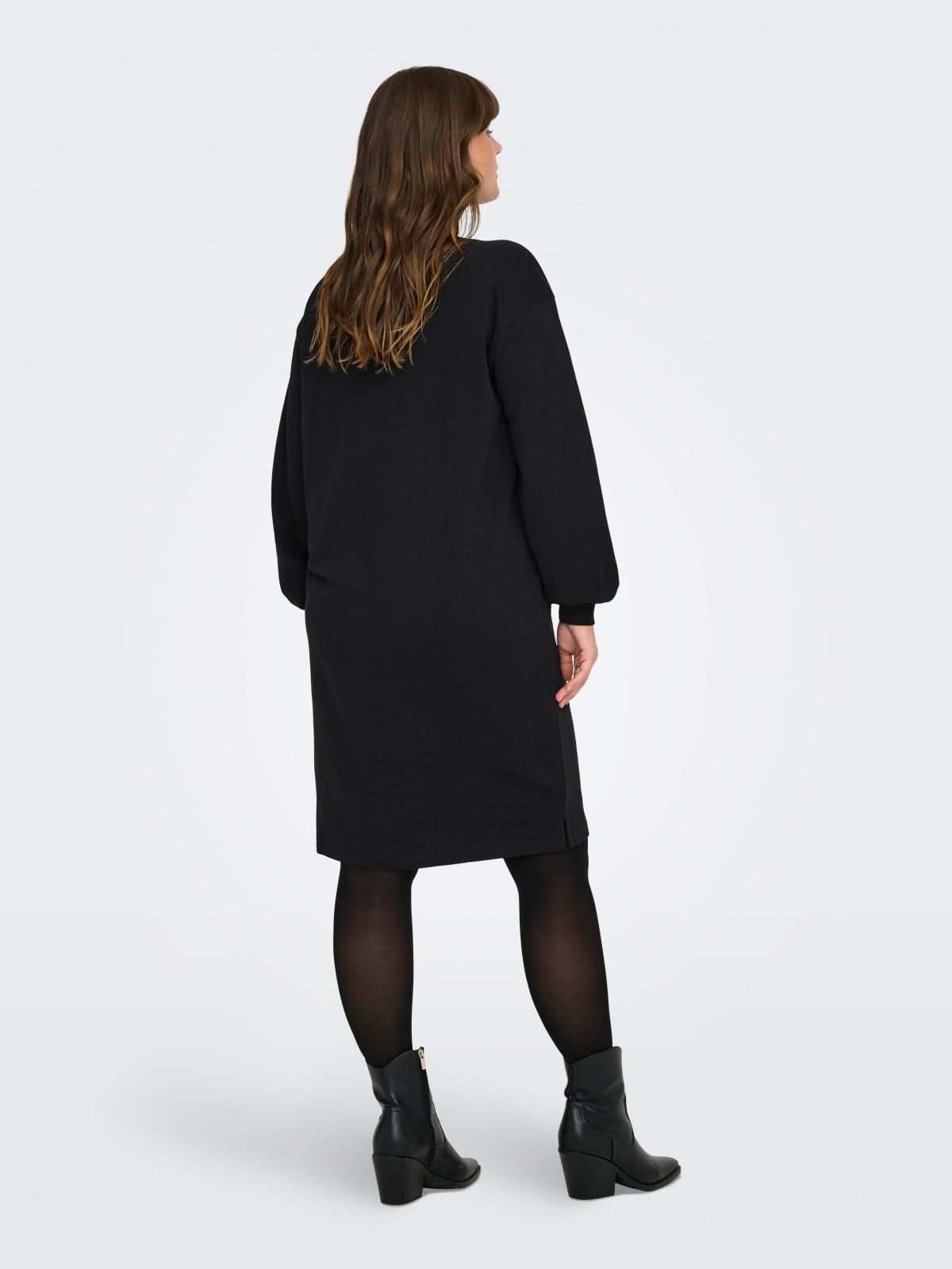 온리 빅사이즈 진주장식 미니 스웨트 원피스 15358644_2161_1244910 BLACK / BLACK - 상세 이미지 3