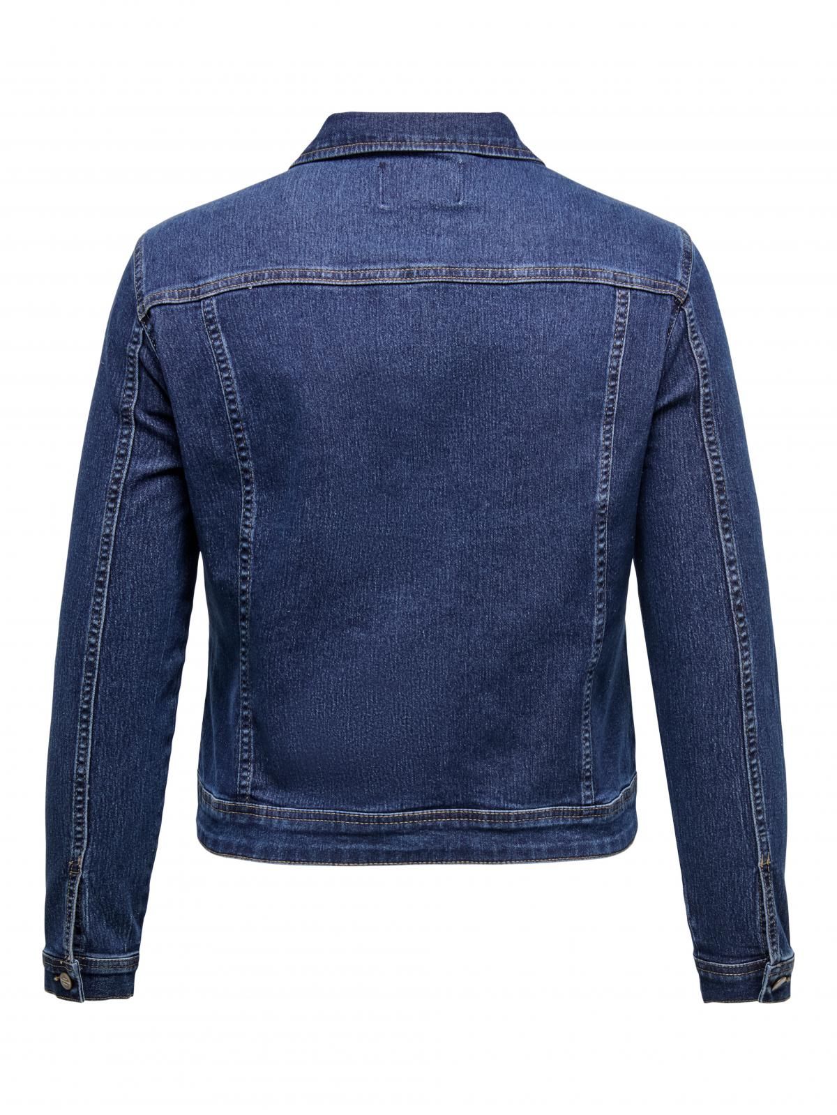 온리 클래식 데님 데님 재킷 15352610_2114 BLUE / DARK BLUE DENIM - 상세 이미지 5