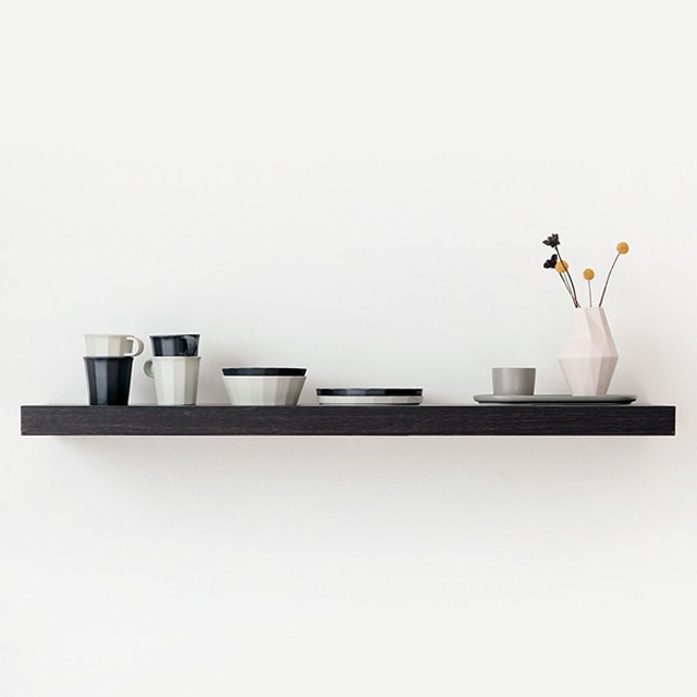 ENKEL 벽선반 110x26x5 블랙브라운 3270.2013 - 메인 이미지