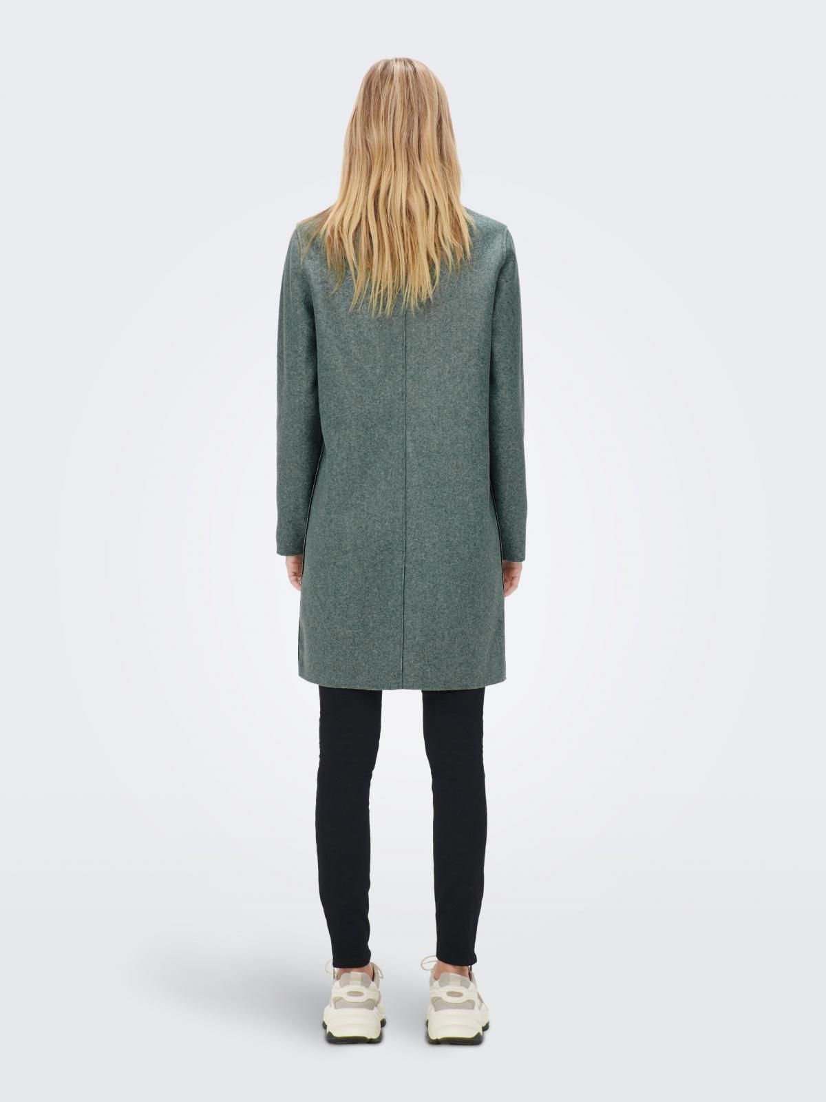 온리 베이직 소프트 롱 테일러드 코트 15213300_1469_880395 GREEN / BALSAM GREEN - 상세 이미지 2