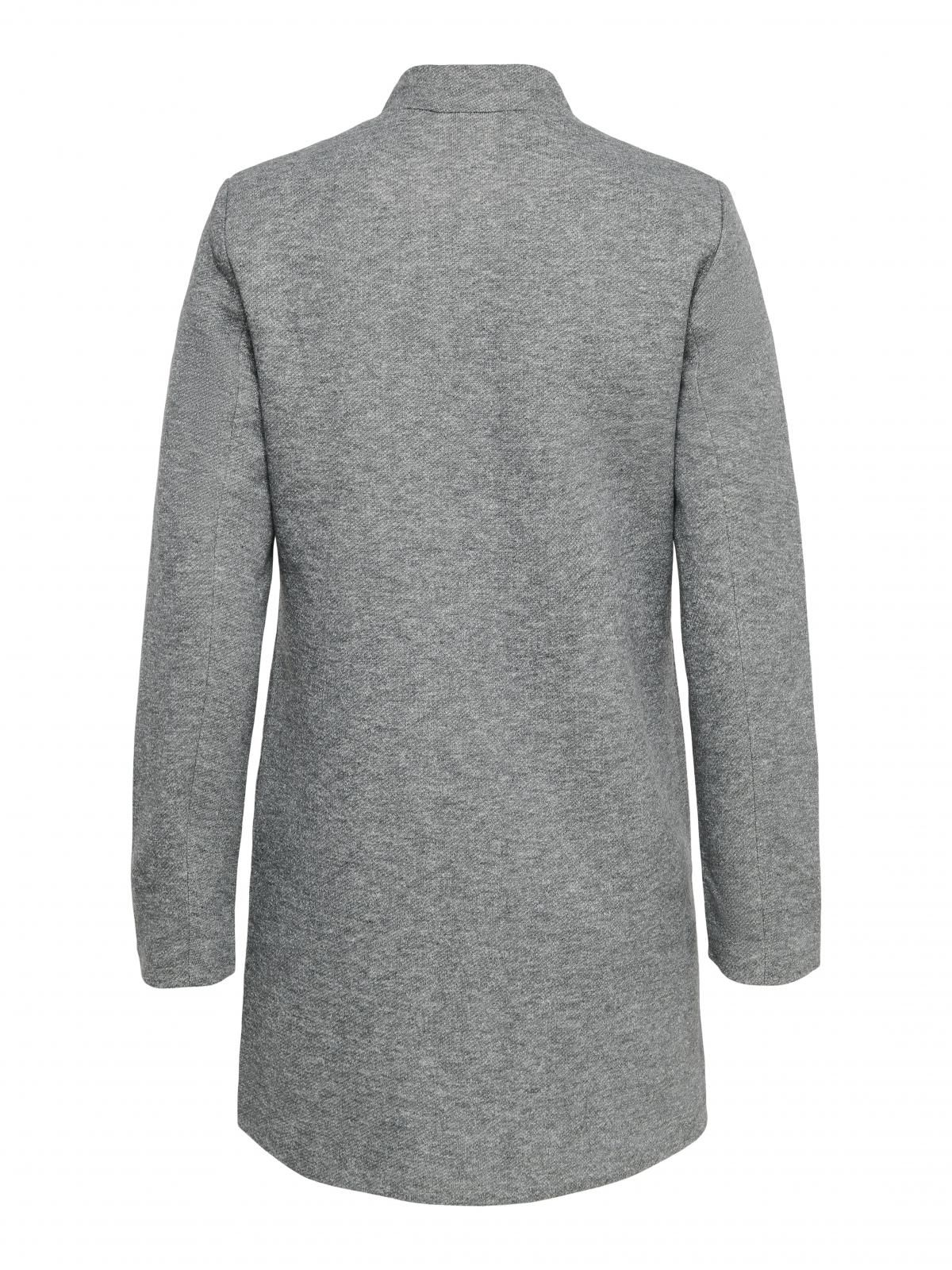 온리 슬림핏 스프레드카라 오픈 블레이저 15149366_2381 GREY / LIGHT GREY MELANGE - 상세 이미지 5