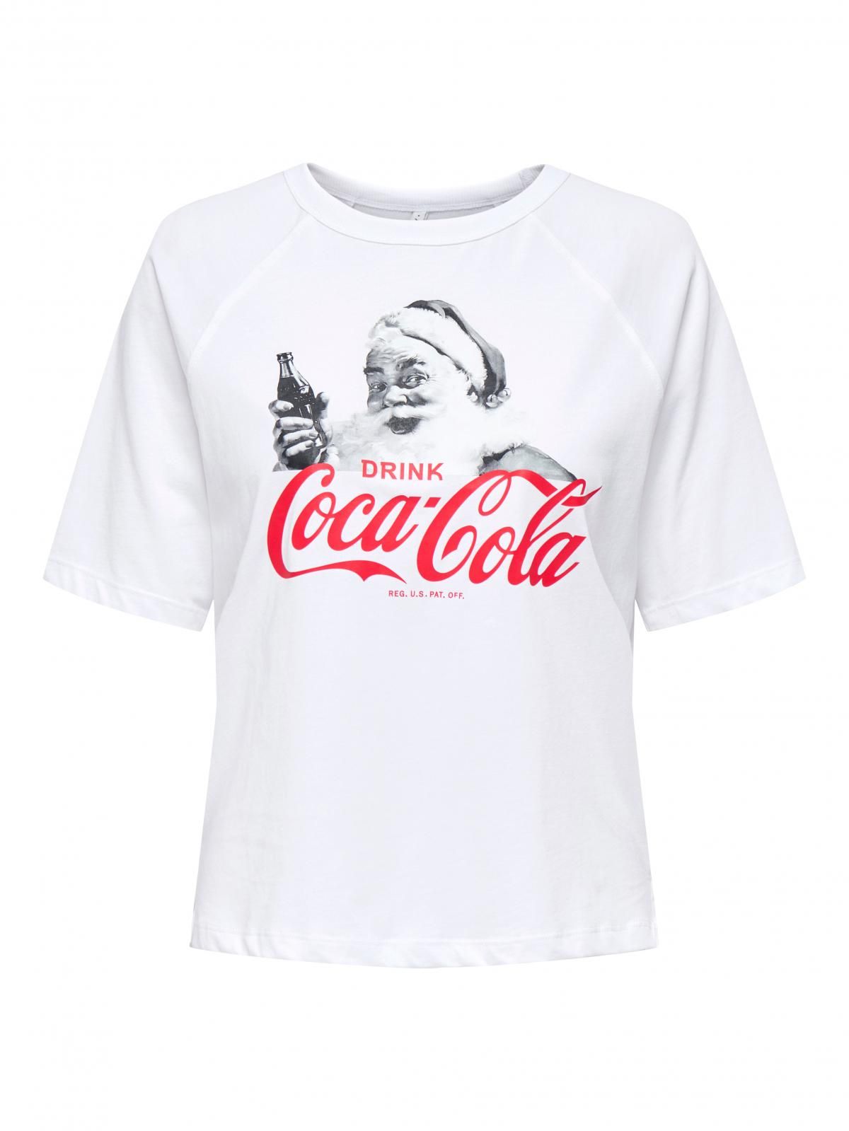 온리 그래픽 프린트 코튼 반팔 티셔츠 15362841_2206_1234122 WHITE / WHITE - 상세 이미지 3
