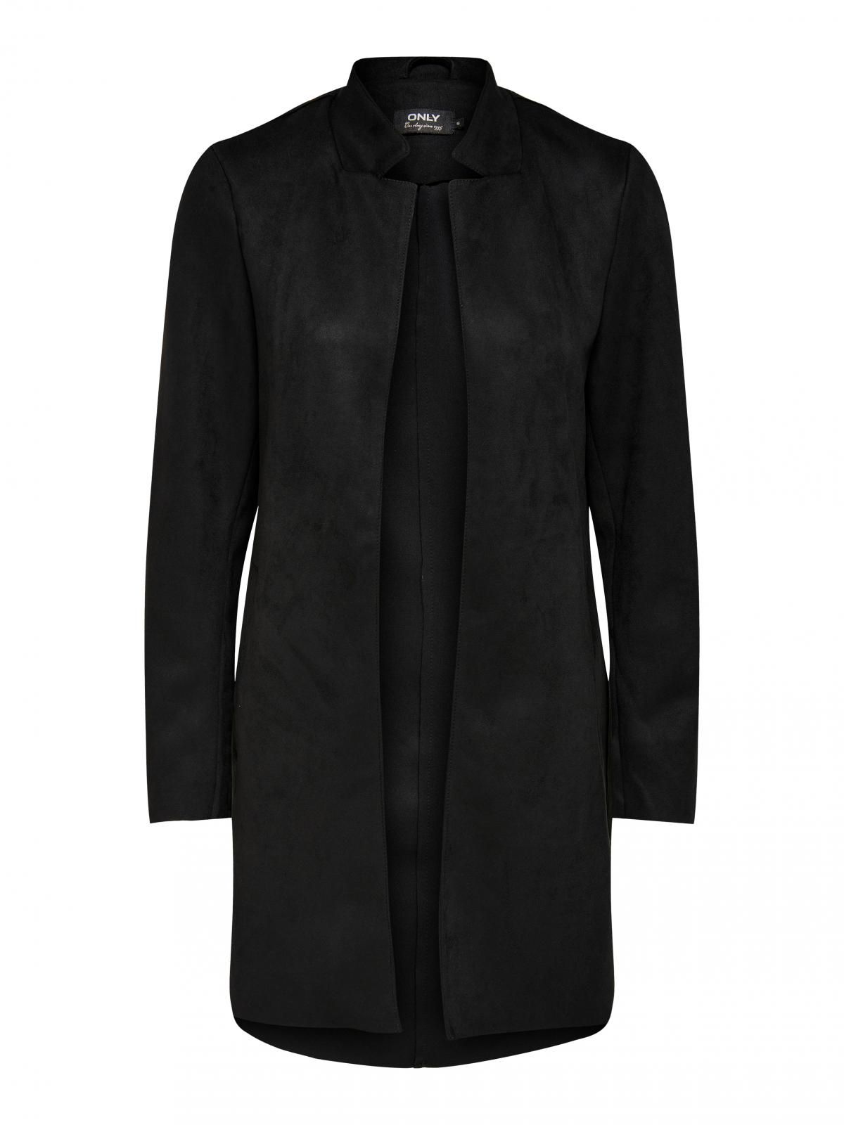 온리 테크니컬 블랙 롱 코트 15218563_2161 BLACK / BLACK - 상세 이미지 3
