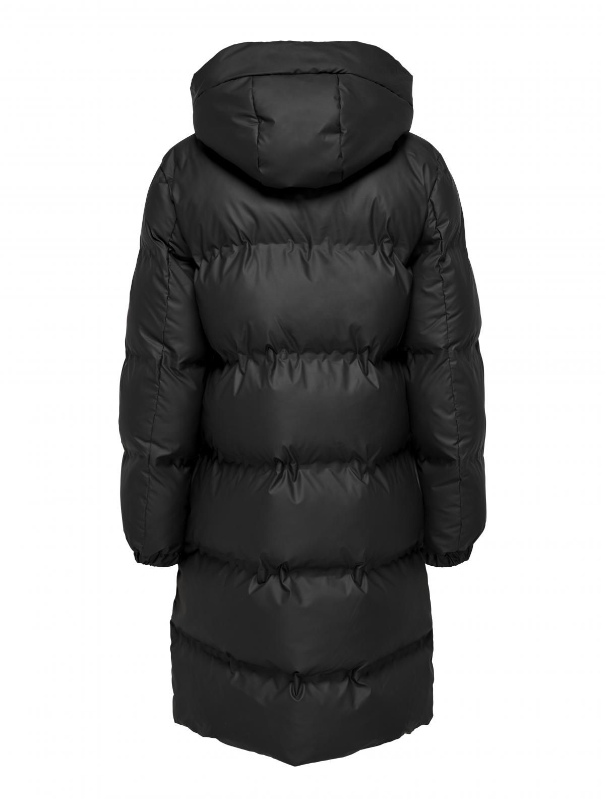 온리 테크니컬 롱 패딩 코트 15323225_2161 BLACK / BLACK - 상세 이미지 4