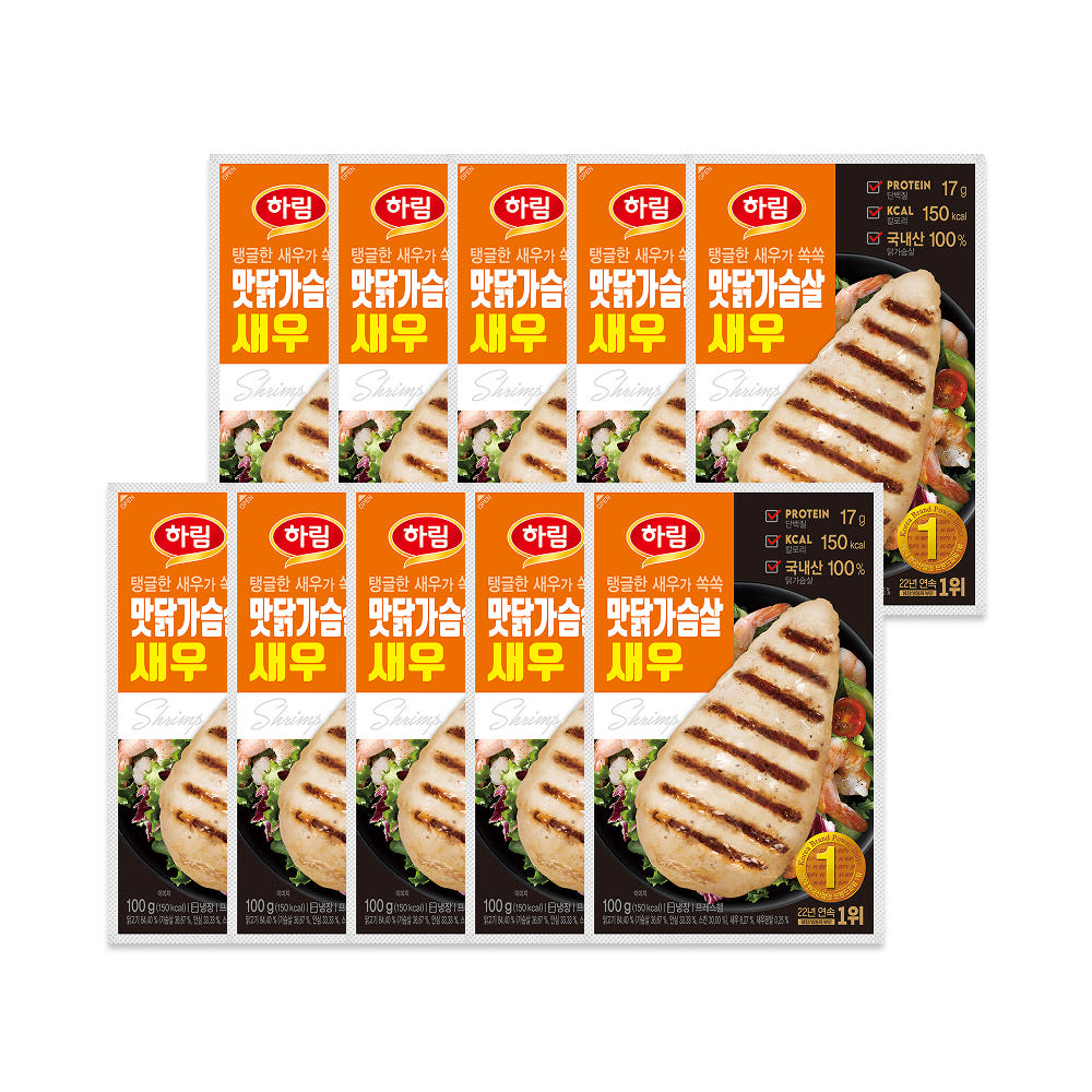 하림 맛닭가슴살 새우 100g