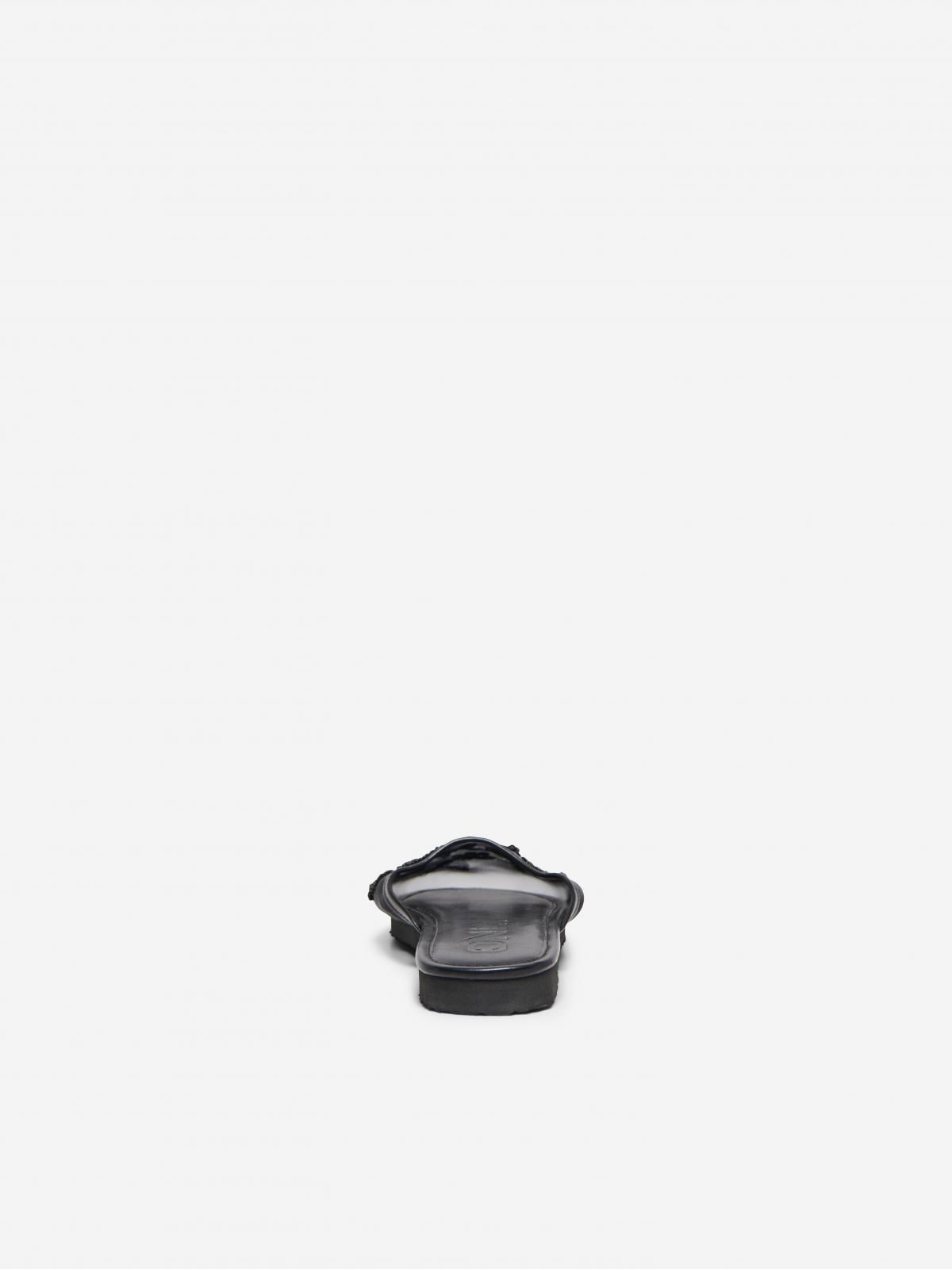 온리 비즈 블랙 패션 슬리퍼 15353917_2161 BLACK / BLACK - 상세 이미지 2