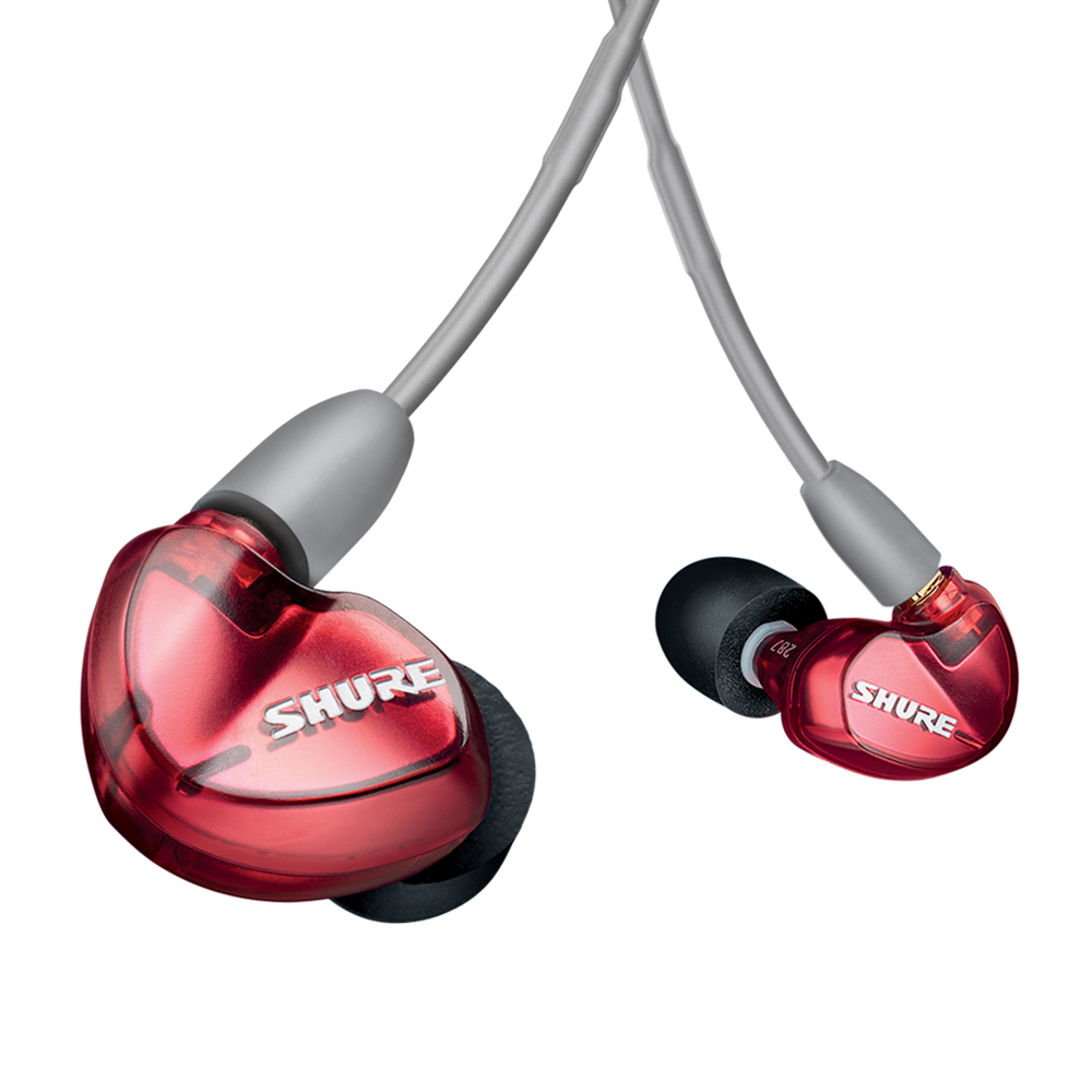 [SHURE] 슈어 스페셜 에디션 SE535LTD  사운드 아이솔레이팅 이어폰 (레드) - 상품 이미지