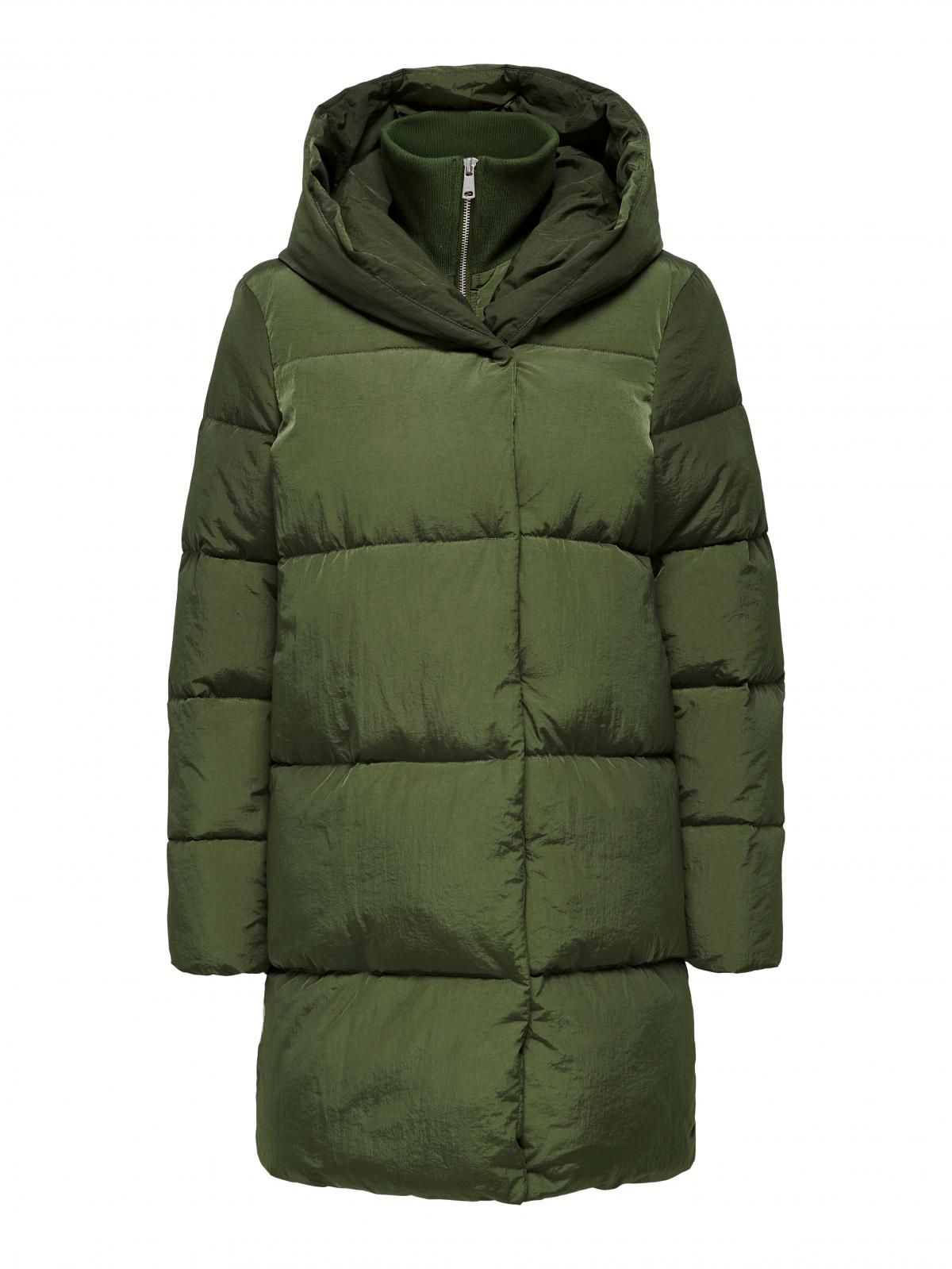 온리 윈드프루프 오버핏 롱 패딩 코트 15340754_1920 BROWN / DARK OLIVE - 상세 이미지 3