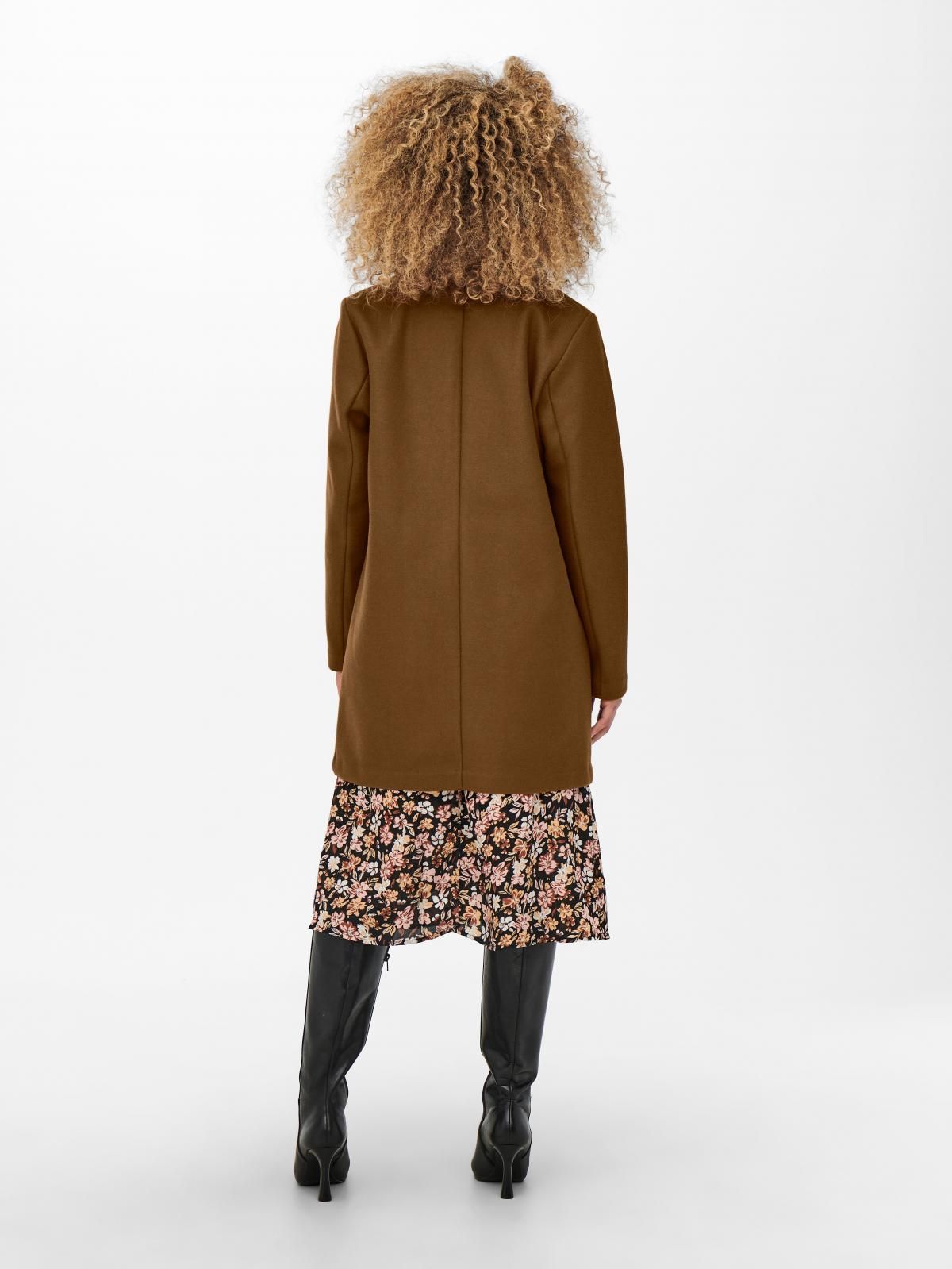 온리 베이직 슬림핏 테일러드 재킷 15247865_562_910677 BROWN / RUBBER - 상세 이미지 2