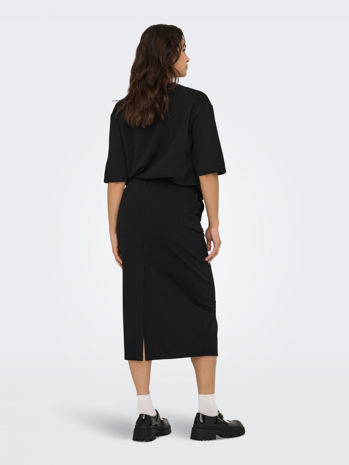 제이디와이 테크니컬 밴딩 롱 펜슬 스커트 15360774_2161 BLACK / BLACK - 상세 이미지 2