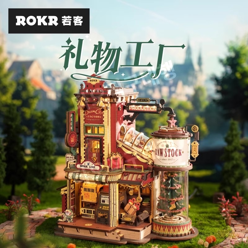로라이프 미니어처하우스 rolife DIY 입체퍼즐 조립 우드 인테리어 로보타임 만들기 주방 - 상세 이미지 2