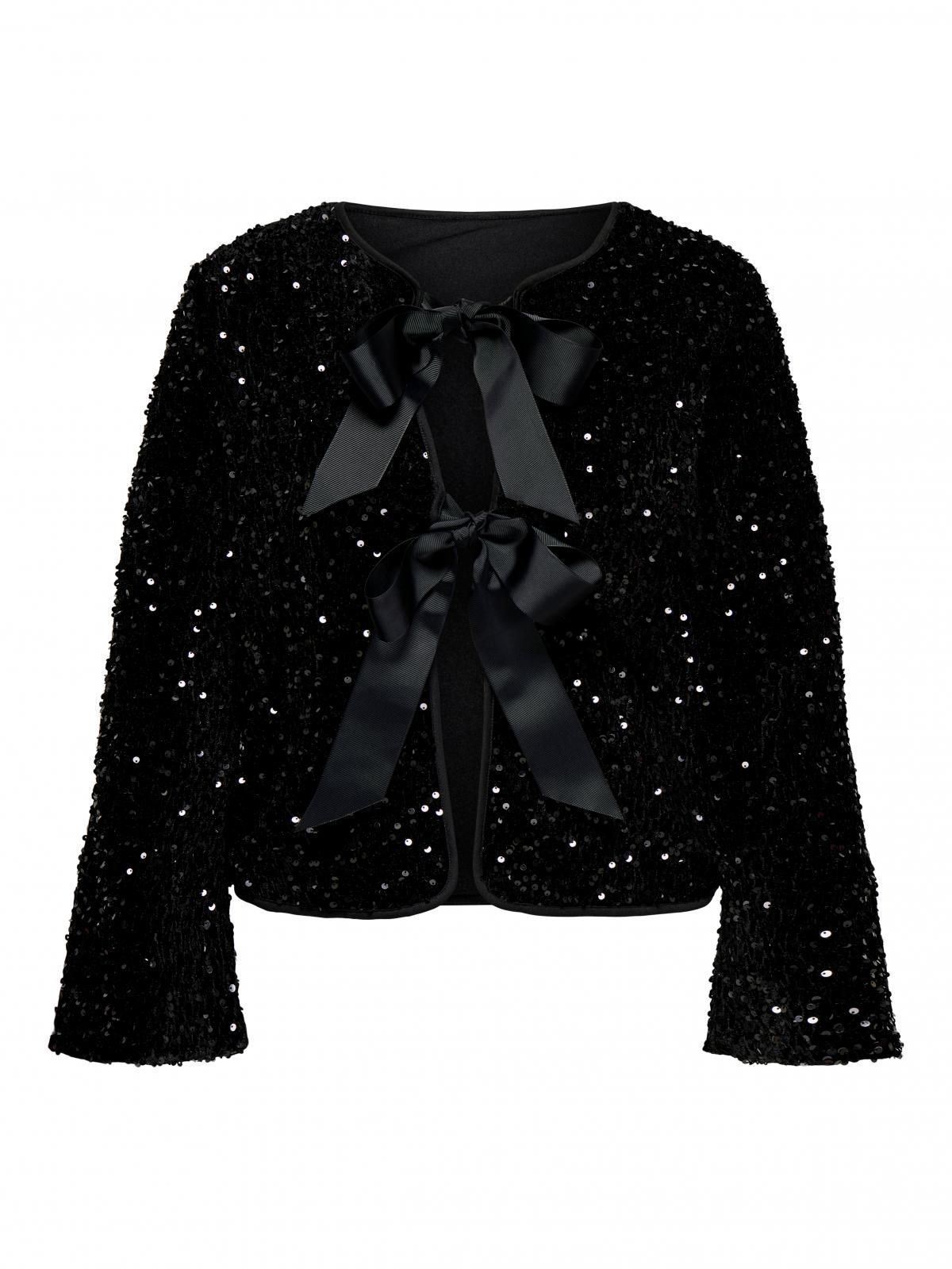 온리 시퀸 리버서블 라운드넥 긴팔 탑 15368977_2161_1253011 BLACK / BLACK - 상세 이미지 3