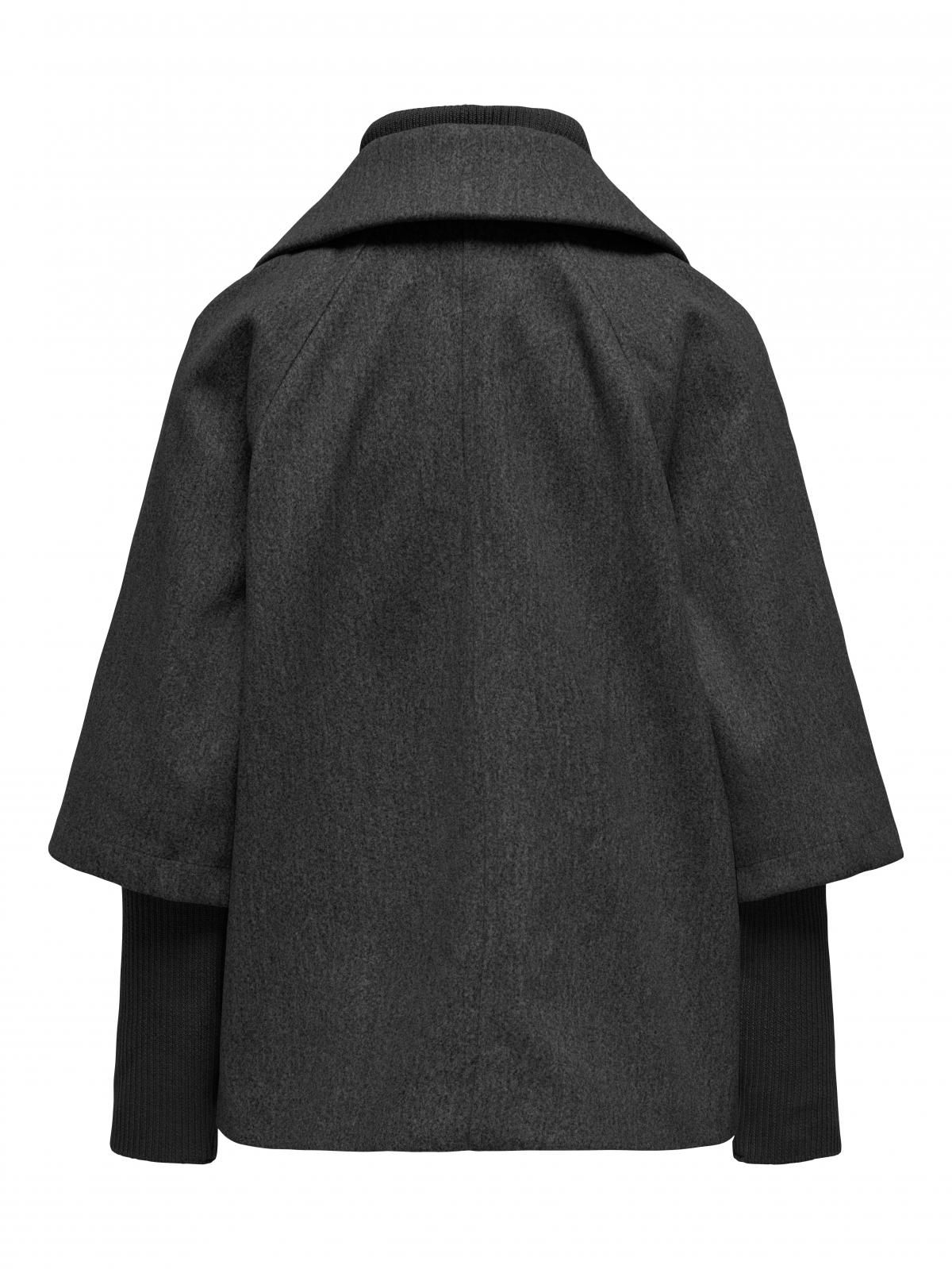 제이디와이 더블브레스트 숏코트 집업 디테일 15337889_2383 GREY / DARK GREY MELANGE - 상세 이미지 4