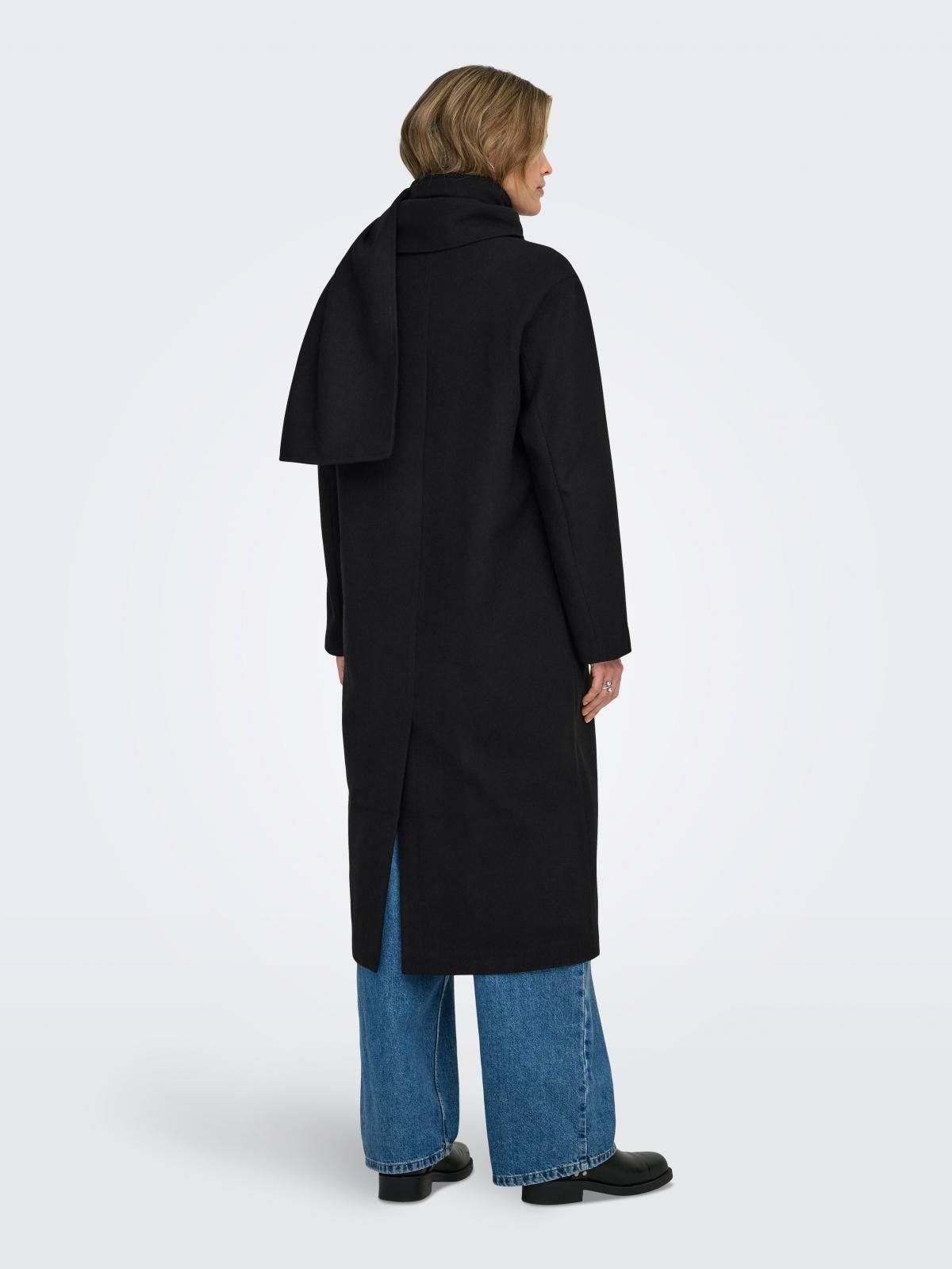 온리 클래식 롱 테크니컬 코트 15348930_2161_1218399 BLACK / BLACK - 상세 이미지 2
