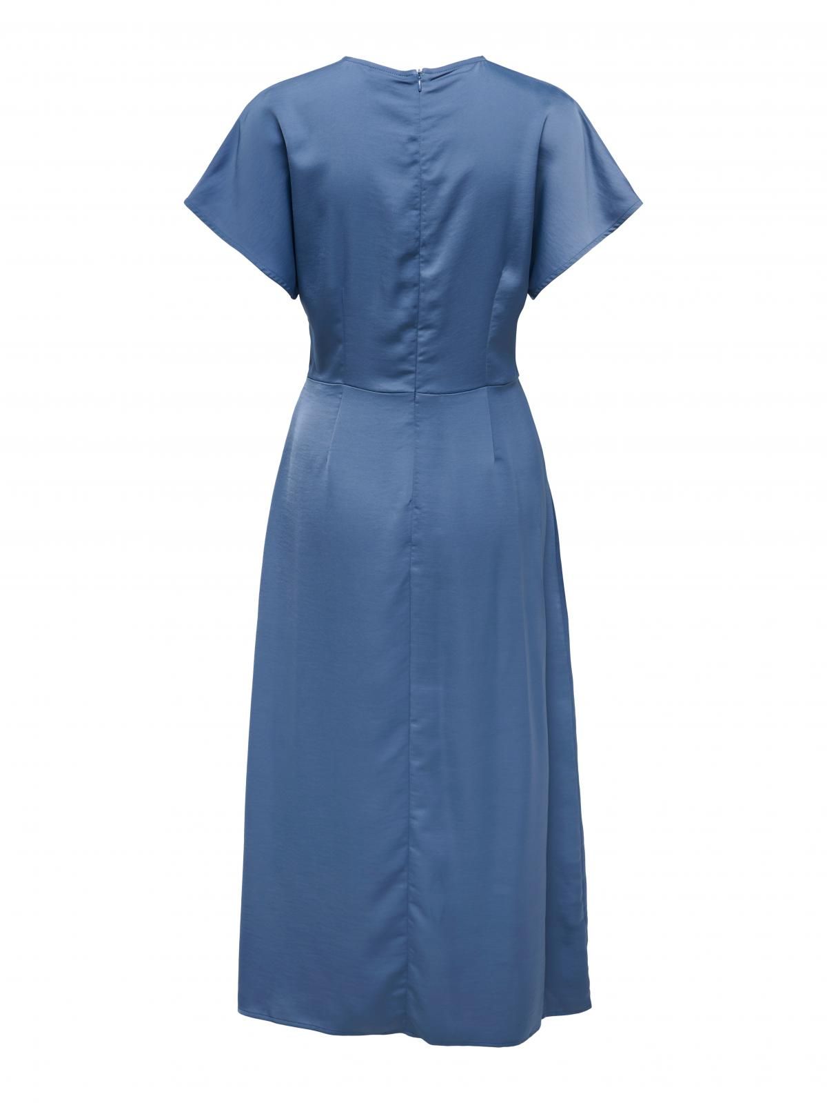 제이디와이 트렌디 브이넥 롱 원피스 슬림핏 15375037_2081 BLUE / VINTAGE INDIGO - 상세 이미지 4