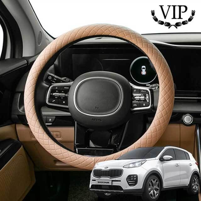 올뉴스포티지 핸들커버 순정형 쿠션 시리즈 - 상품 이미지