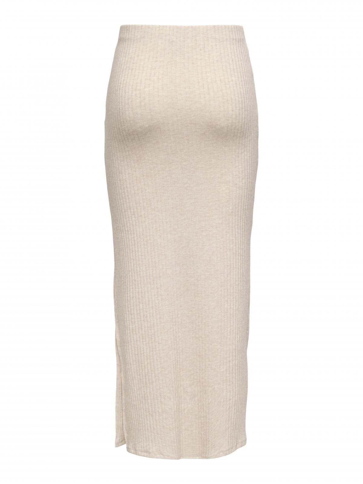 온리 엘라스틱 베이직 롱 스커트 15343238_115_1170372 BEIGE / PUMICE STONE - 상세 이미지 4