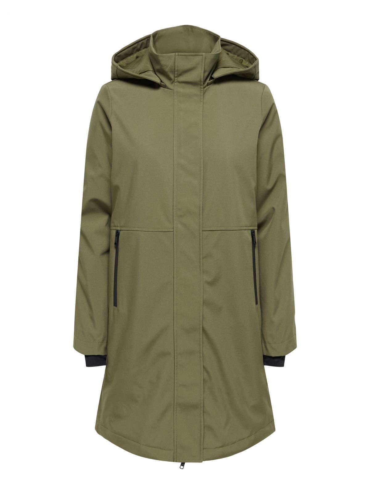 온리 테크니컬 후드 롱 파카 15363184_189 GREY / STONE GRAY - 상세 이미지 4