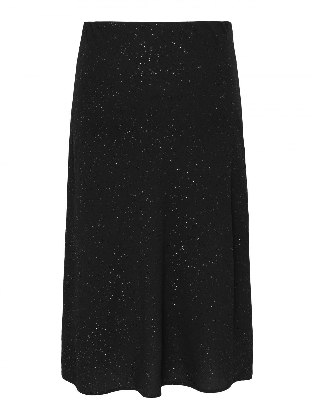 온리 빅사이즈 글리터 미디 스커트 15358827_2161_1223706 BLACK / BLACK - 상세 이미지 4
