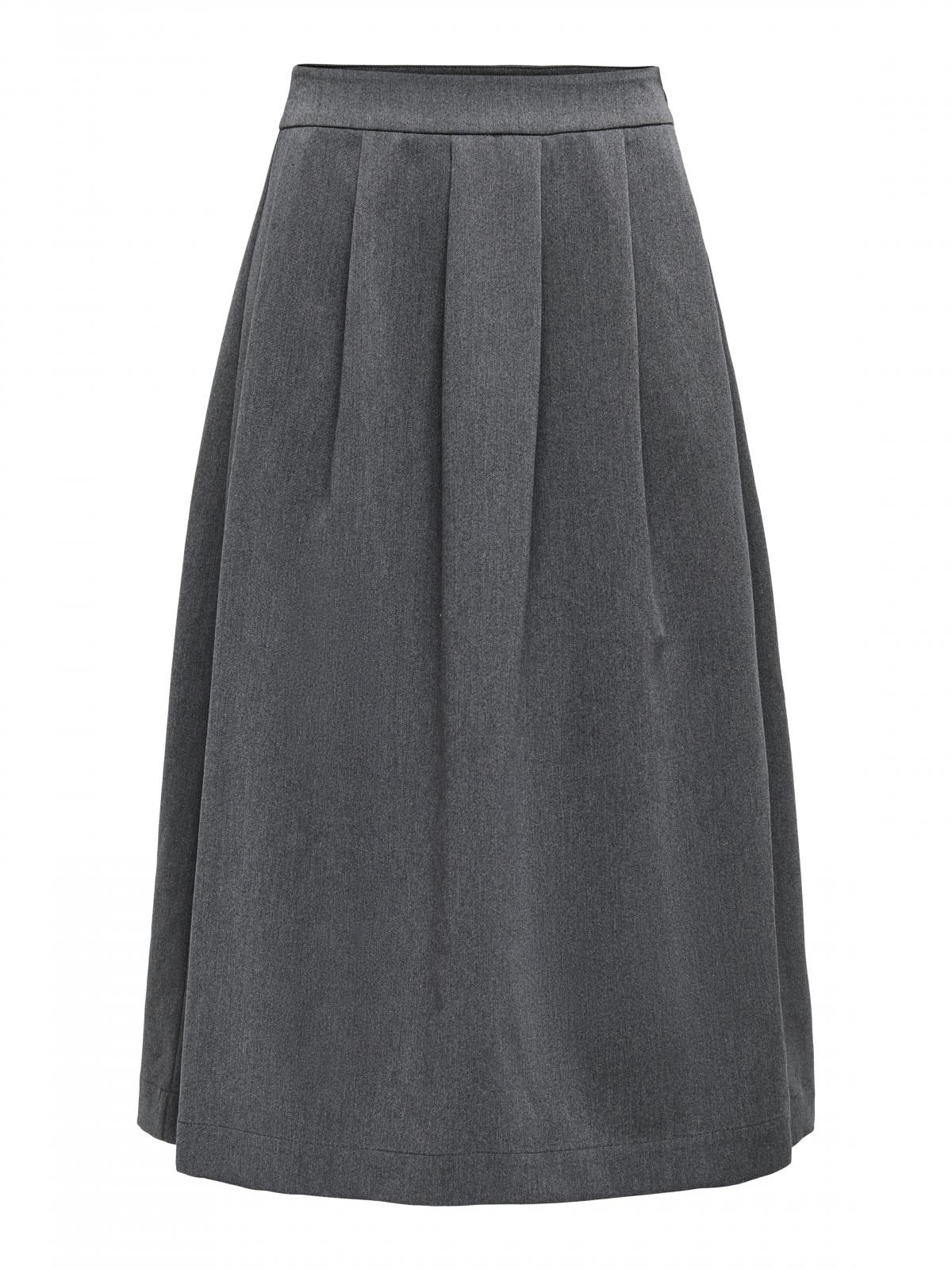 제이디와이 클래식 플리츠 미디 스커트 15355295_2383 GREY / DARK GREY MELANGE - 상세 이미지 3
