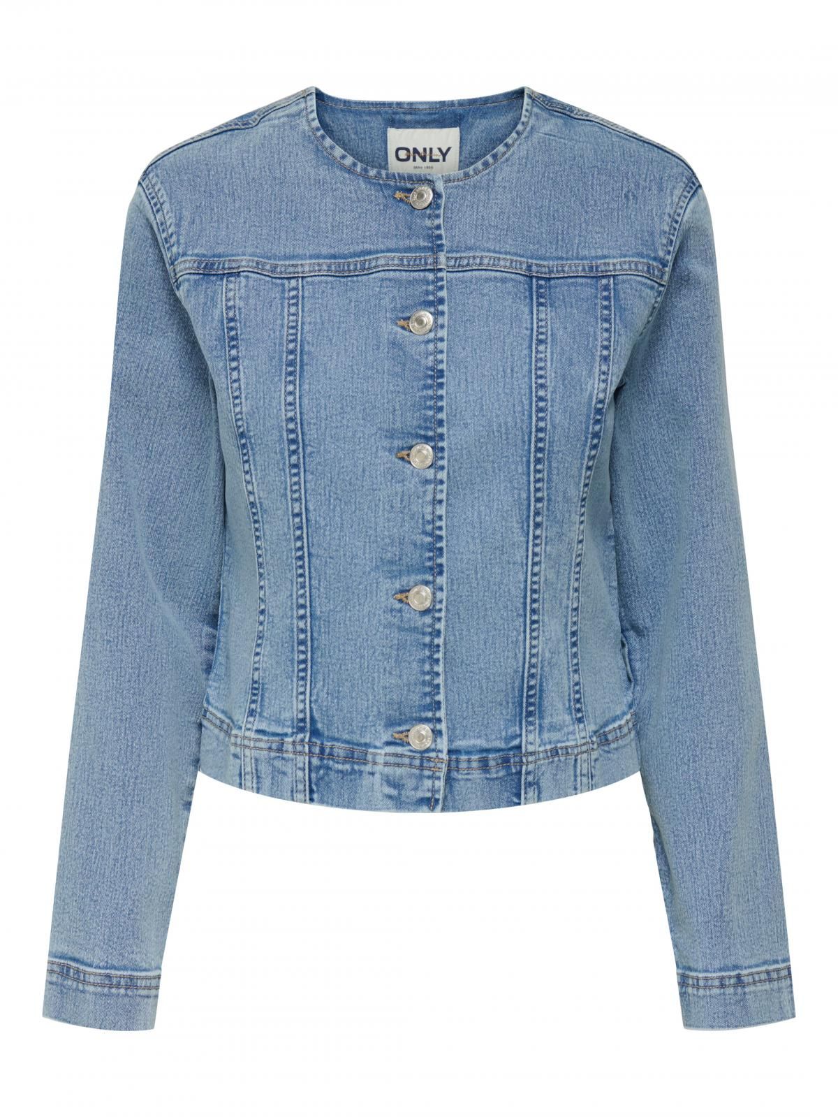 온리 트렌디 데님 데님 재킷 15357964_2116 BLUE / LIGHT BLUE DENIM - 상세 이미지 3