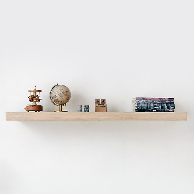 ENKEL 벽선반 110x26x5 버치 - 상품 이미지