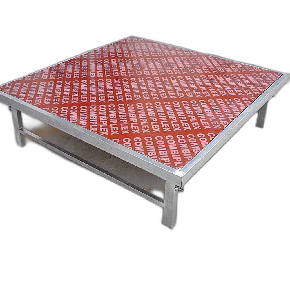 이동식 간이 무대 행사 전시회 조립형 무대 플랫폼 122x122cm - 상품 이미지