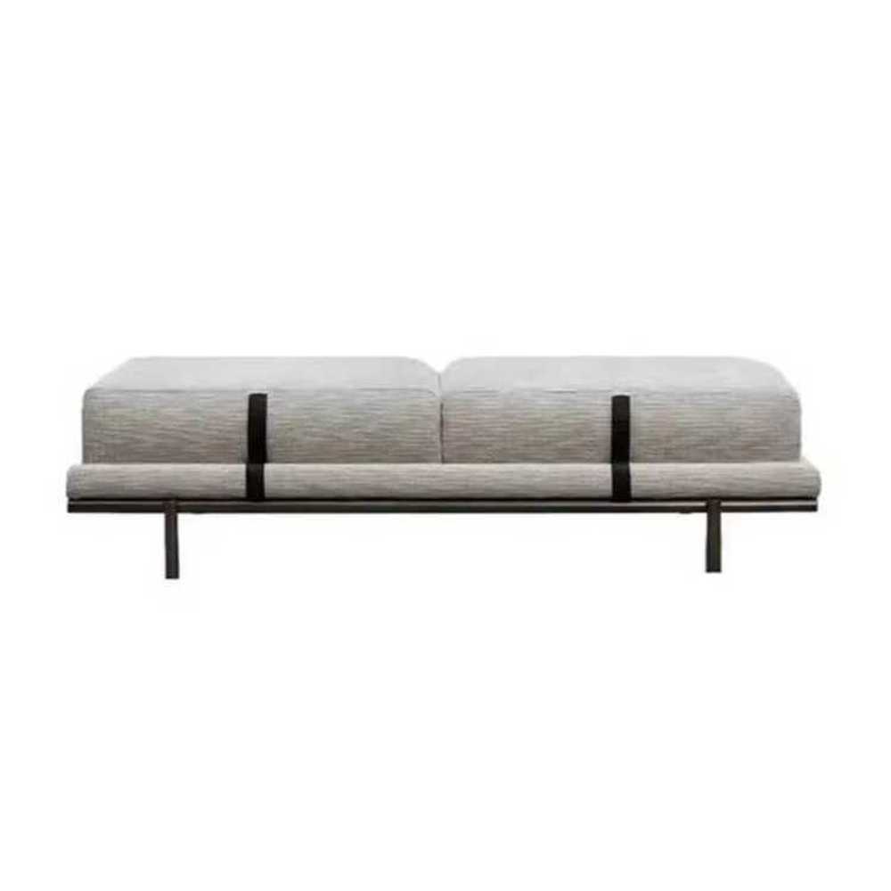 인테리어 벤치형 소파 고급 디자인 카페 대기실 의자 80x48x40cm - 상품 이미지
