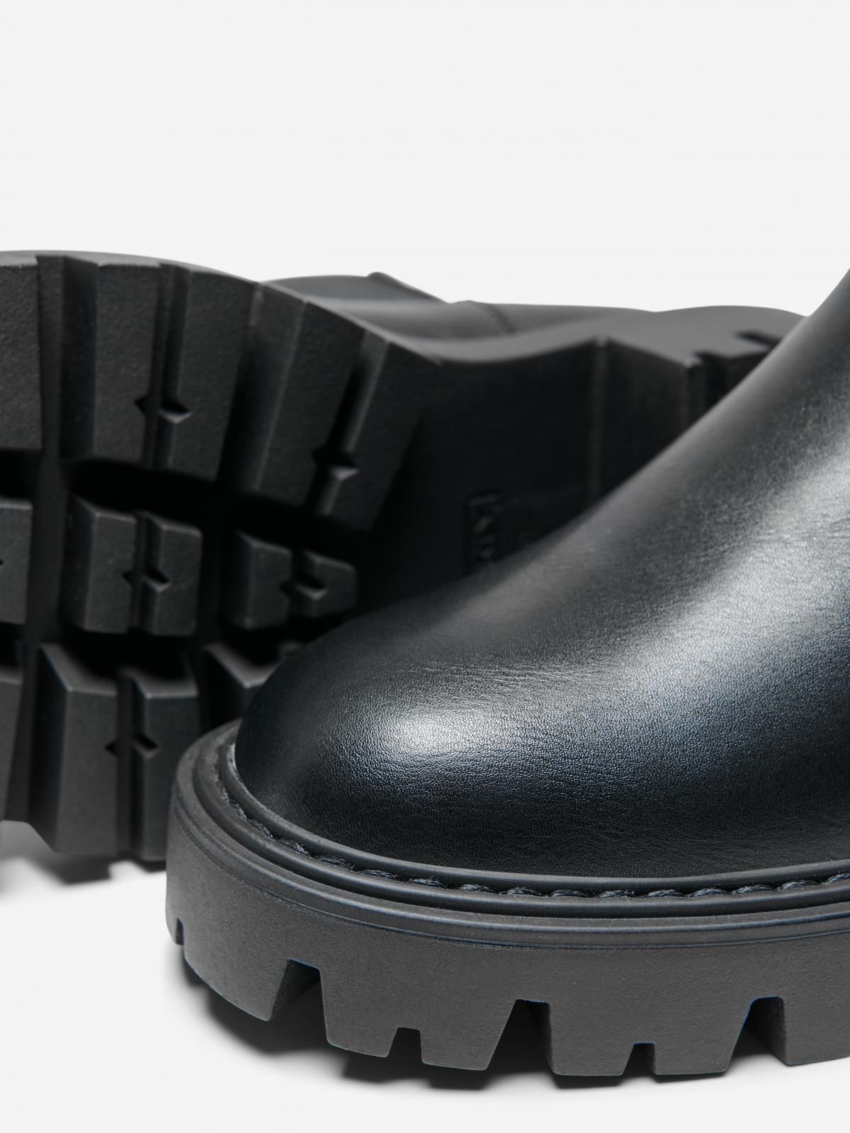 온리 트렌디 첼시 앵클부츠 15272047_2161 BLACK / BLACK - 상세 이미지 4
