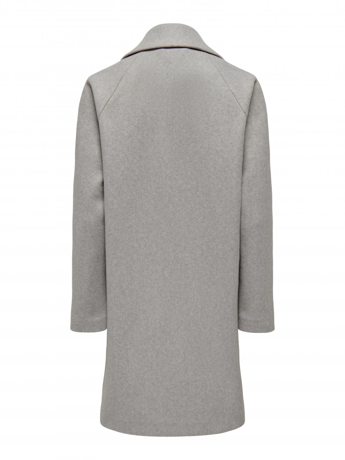 온리 클래식 라이트그레이 롱 코트 15285883_156_1012032 GREY / STEEPLE GRAY - 상세 이미지 5