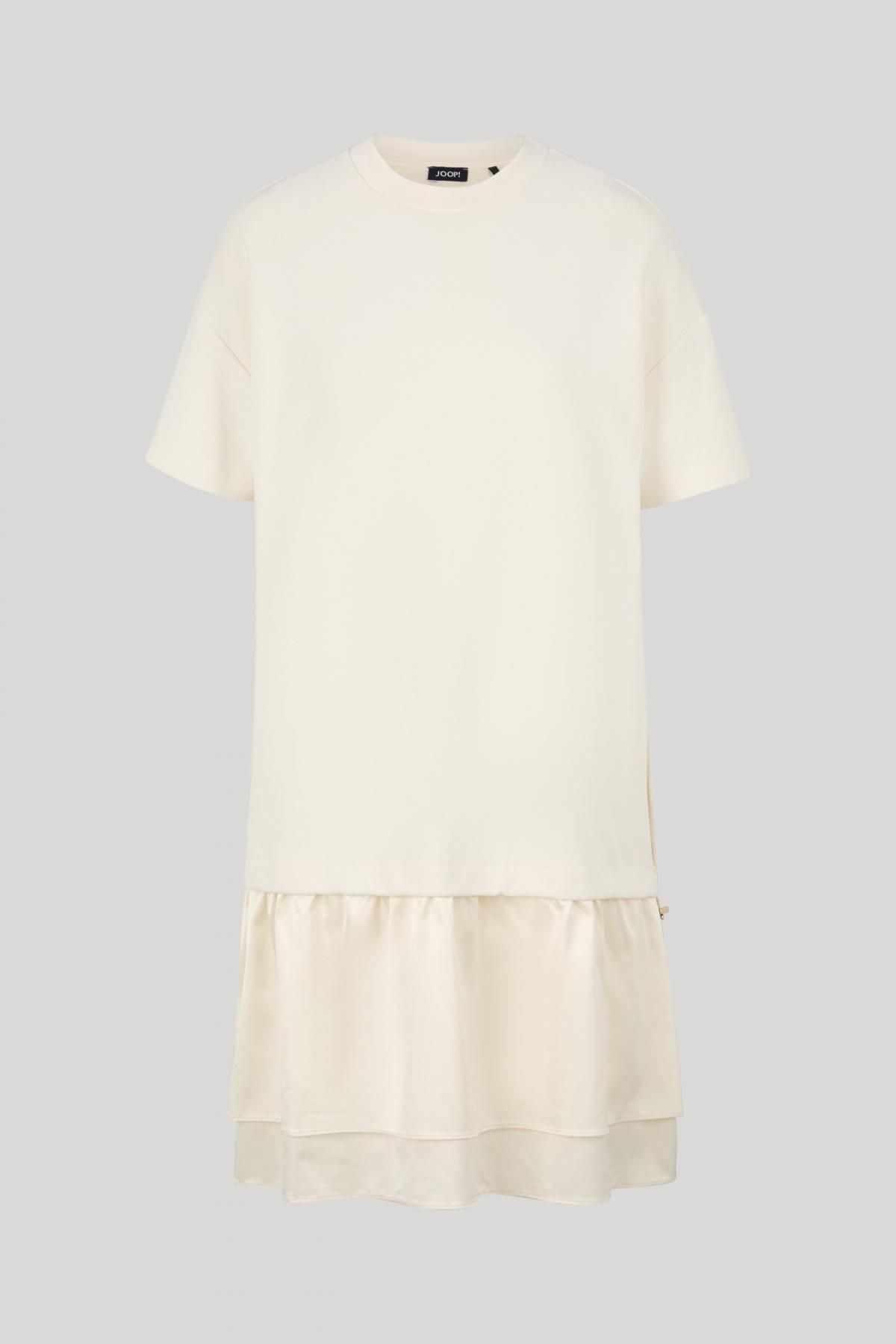 윱 레이어드 아이코닉 크림 스웨트 원피스 30046247-10007096-102 OFFWHITE - 상품 이미지
