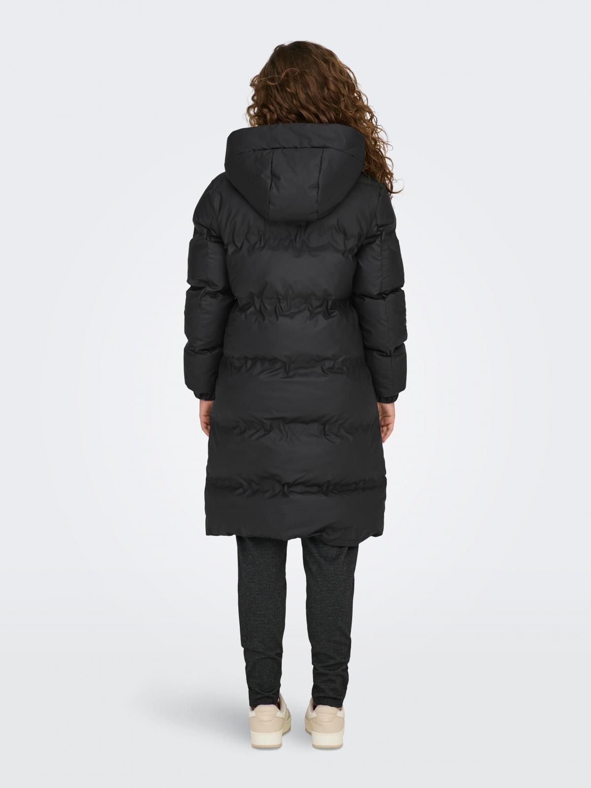 온리 테크니컬 롱 패딩 코트 15323225_2161 BLACK / BLACK - 상세 이미지 2