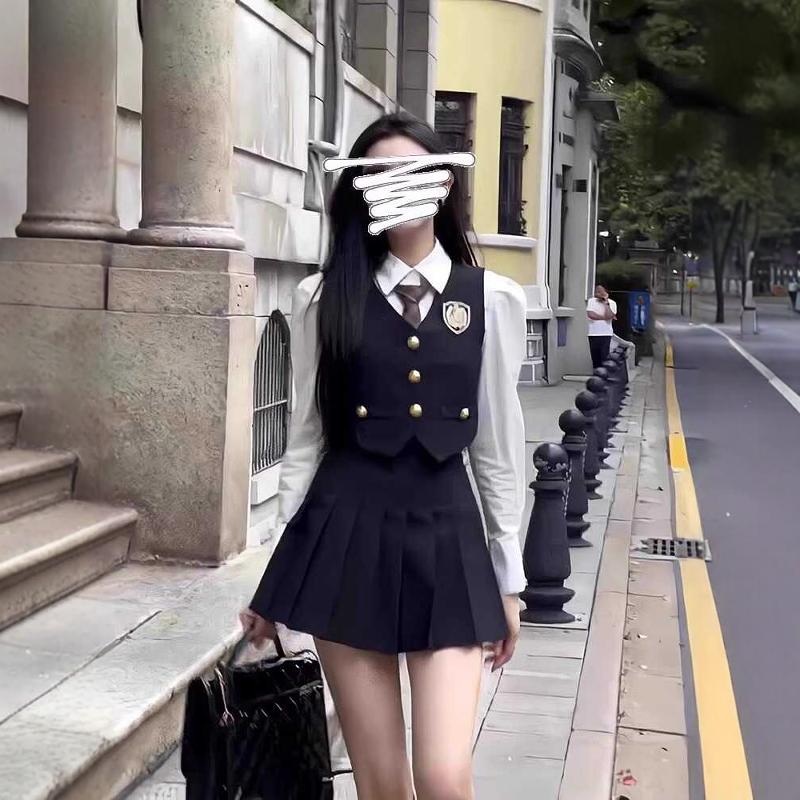 드라마 교복 빅사이즈 일본 여학생 졸업사진 겨울 졸사 가을 긴팔 코스프레 반팔 남자세라복 - 상세 이미지 3