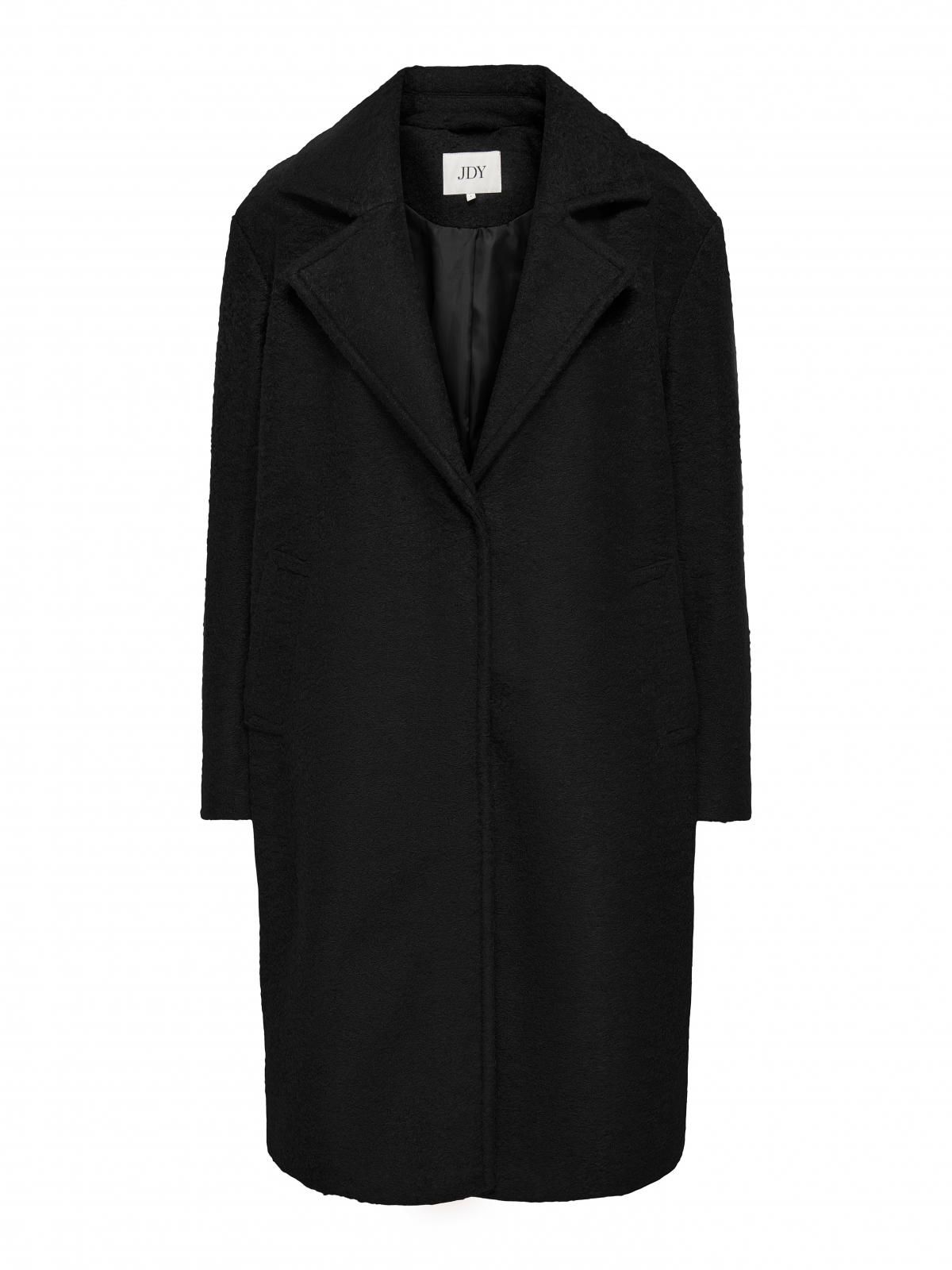 제이디와이 테크니컬 부클레 롱 코트 15328166_2161 BLACK / BLACK - 상세 이미지 4