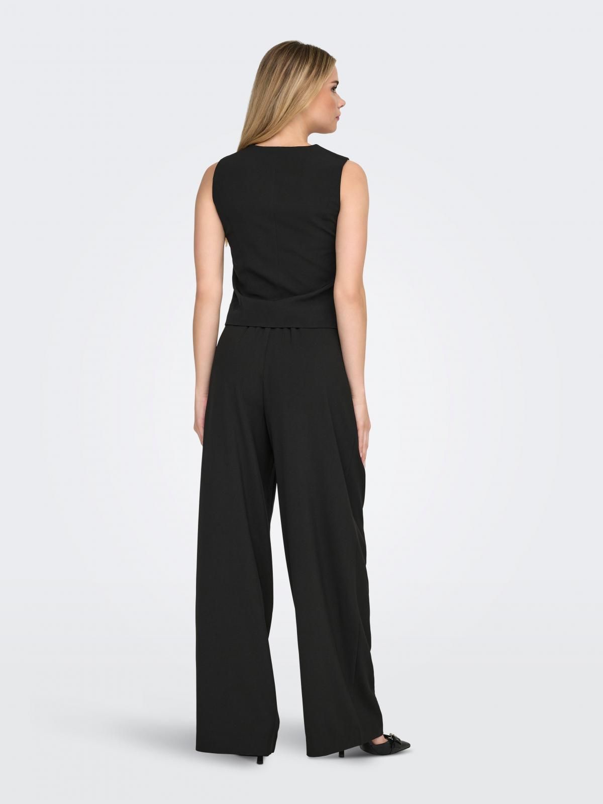 온리 테일러드 클래식 베스트 15328160_2161 BLACK / BLACK - 상세 이미지 2