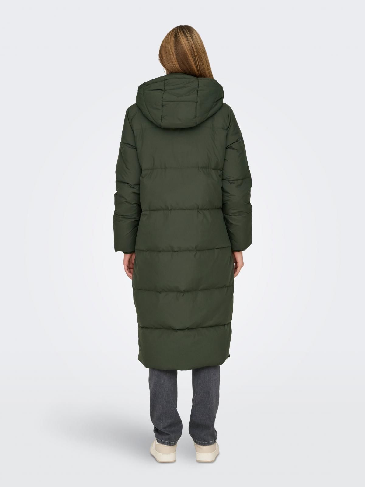온리 테크니컬 윈드프루프 롱 패딩 다운 자켓 15276961_197 GREY / PEAT - 상세 이미지 3