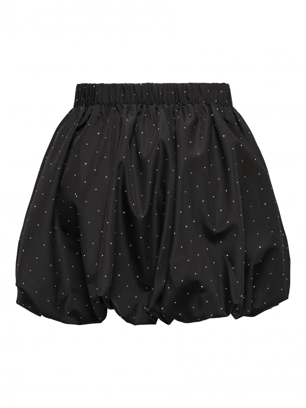 제이디와이 페미닌 하이웨이스트 미니 스커트 15364999_2161_1239198 BLACK / BLACK - 상세 이미지 4