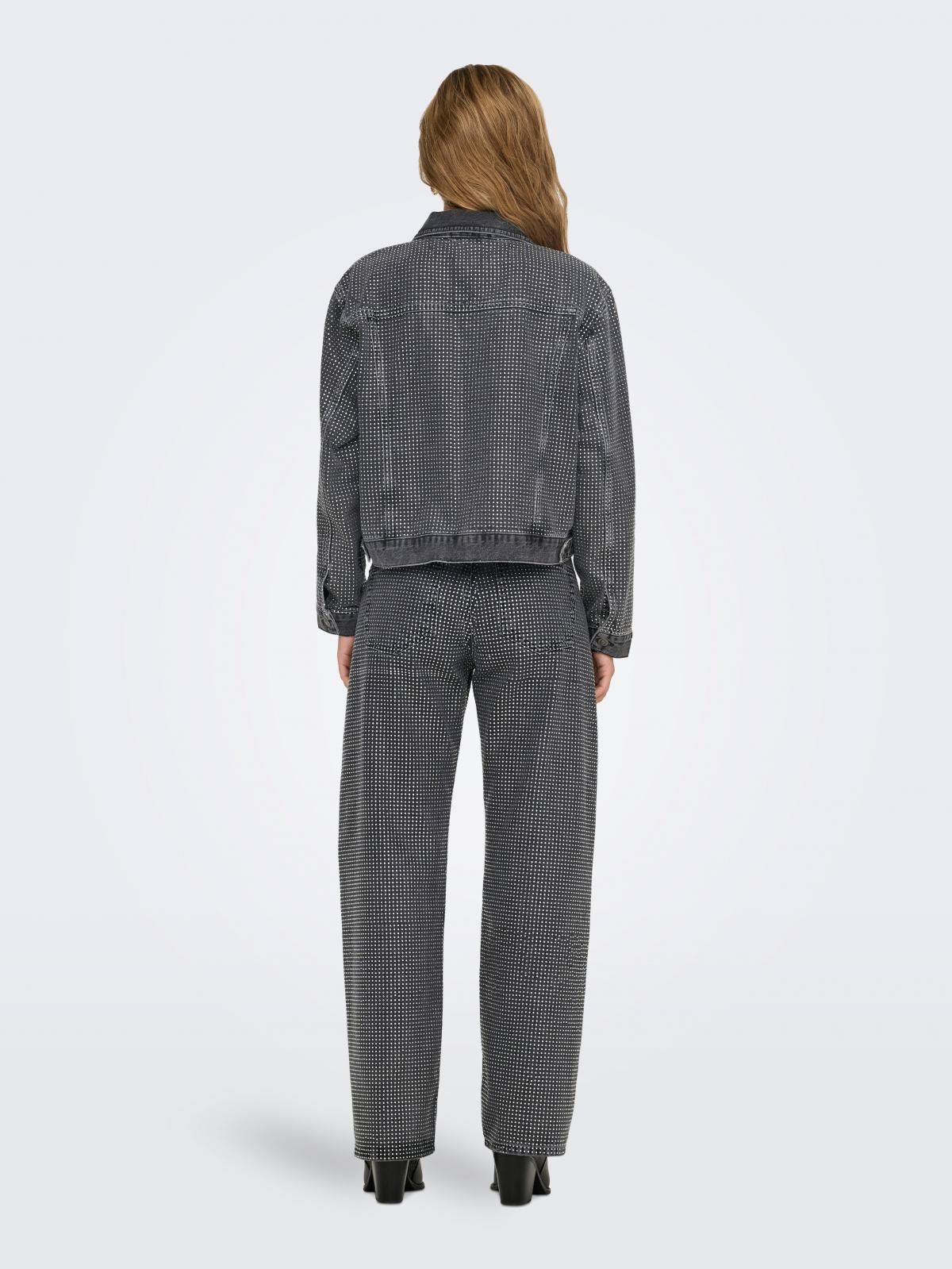온리 테크니컬 데님 재킷 15332586_3601 GREY / GREY DENIM - 상세 이미지 2