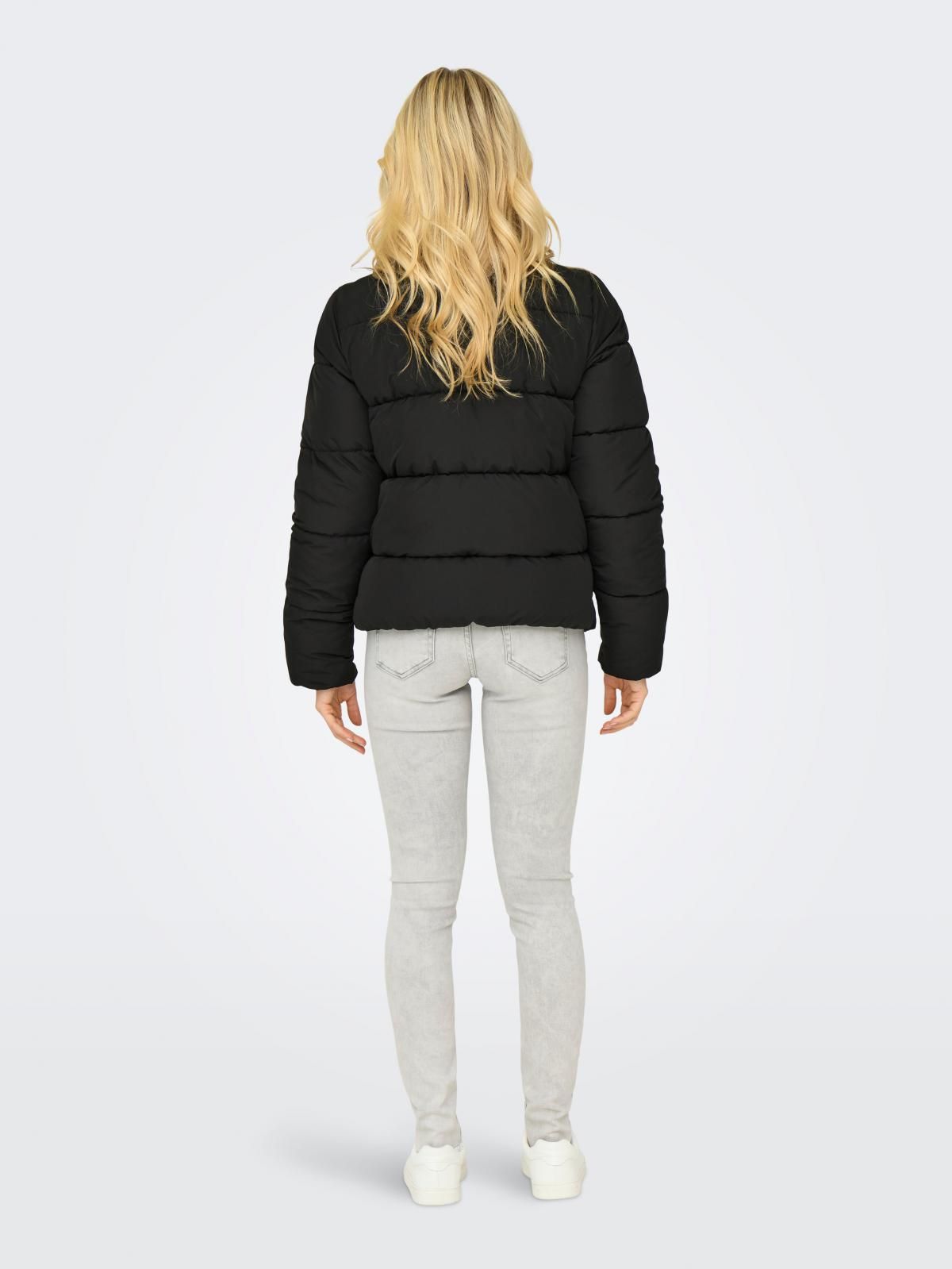 온리 테크니컬 숏 패딩 푸퍼 자켓 15295424_2161 BLACK / BLACK - 상세 이미지 2