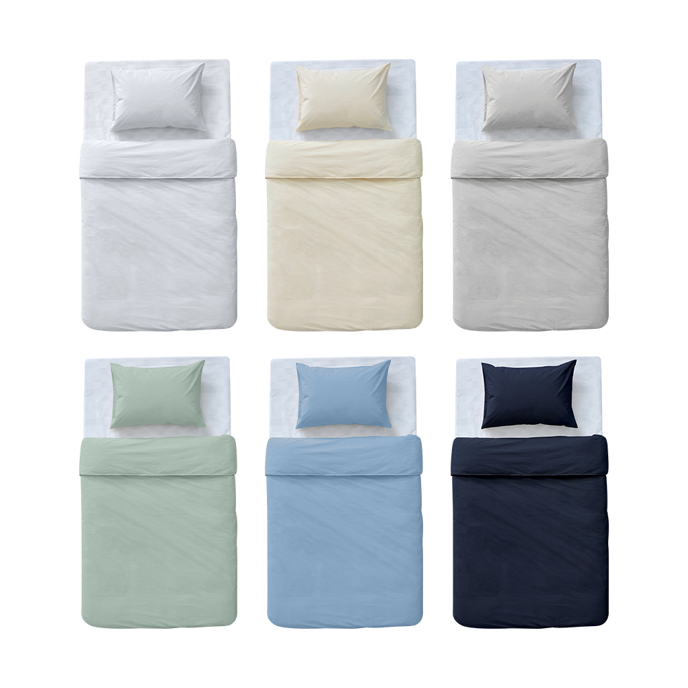 (단독) 세레니티 구스100% 무봉제 호텔 차렵이불세트 SS 500g