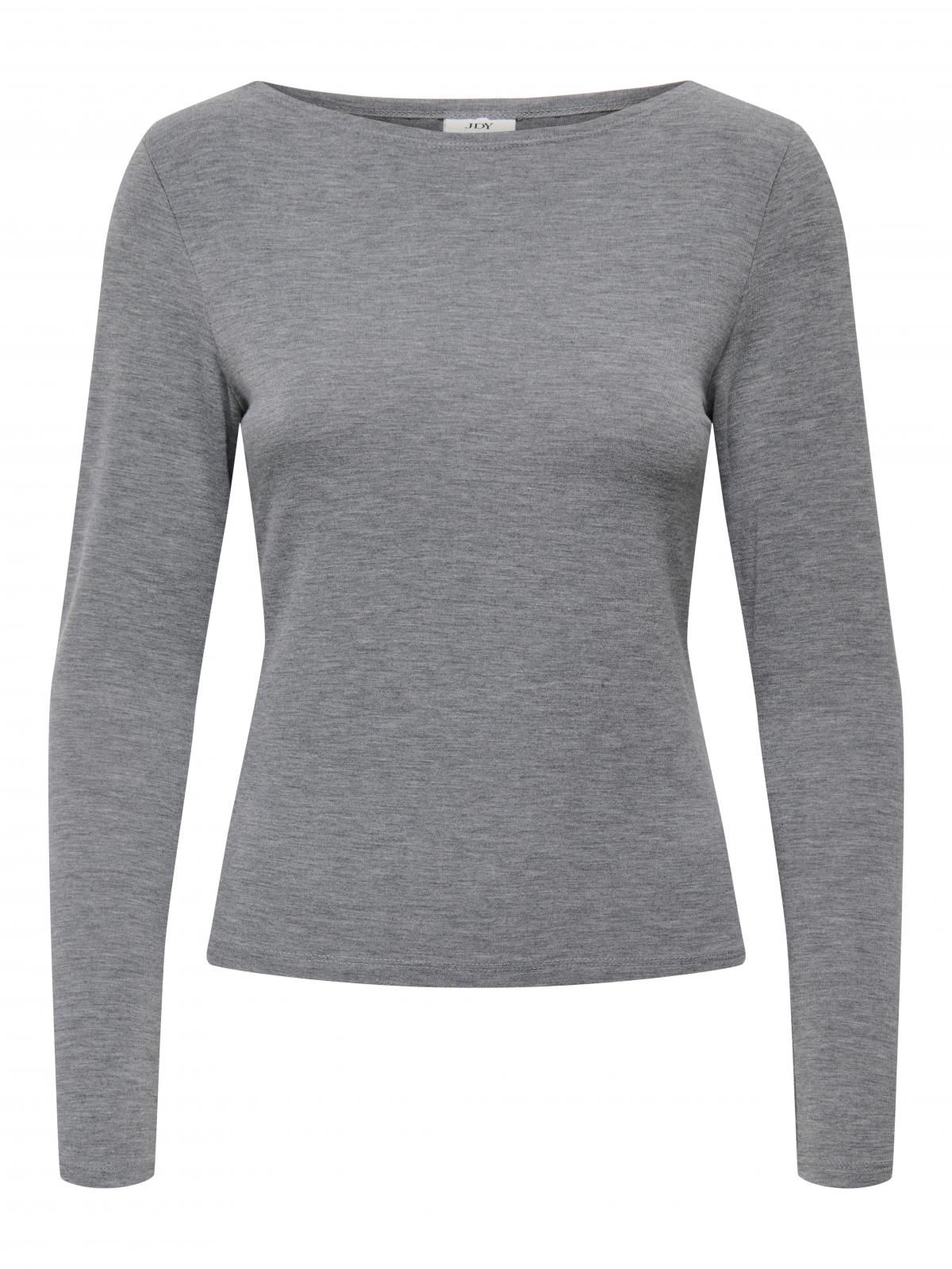 제이디와이 베이직 보트넥 롱슬리브 티셔츠 15357381_2383 GREY / DARK GREY MELANGE - 상세 이미지 3