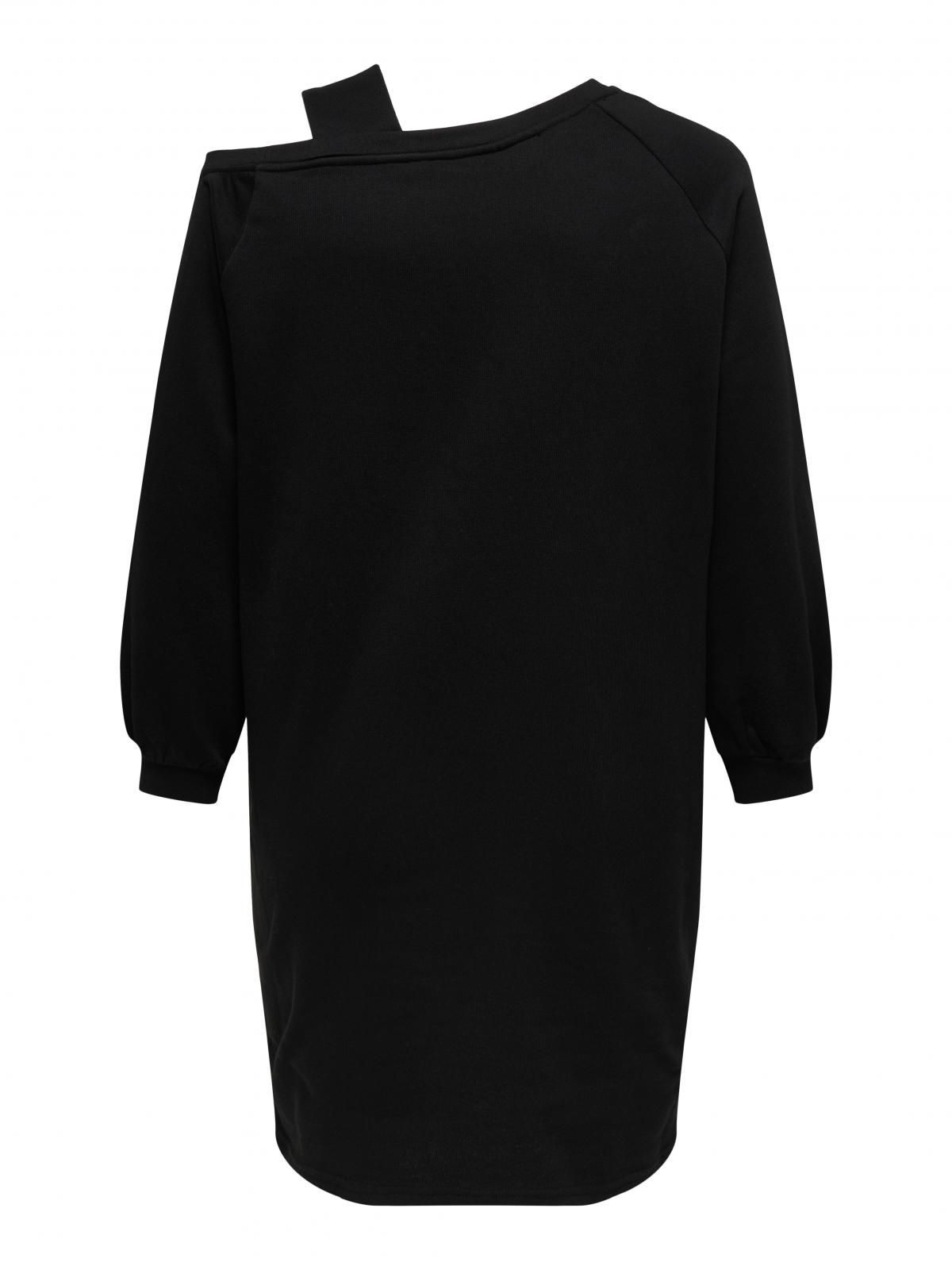 온리 테크니컬 미니 원피스 오프숄더 블랙 15369222_2161 BLACK / BLACK - 상세 이미지 4