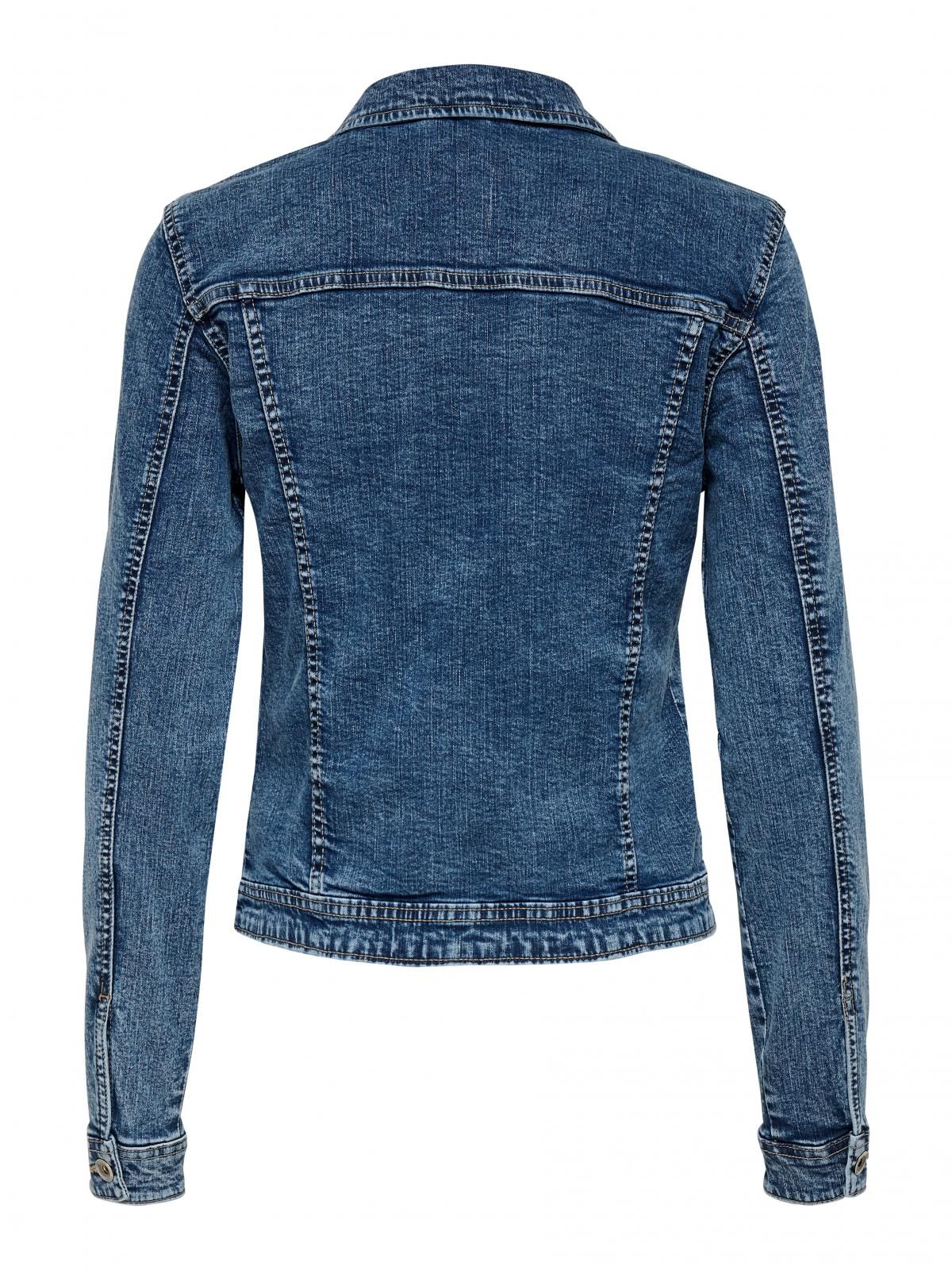 온리 클래식 데님 재킷 15170682_2115 BLUE / MEDIUM BLUE DENIM - 상세 이미지 4